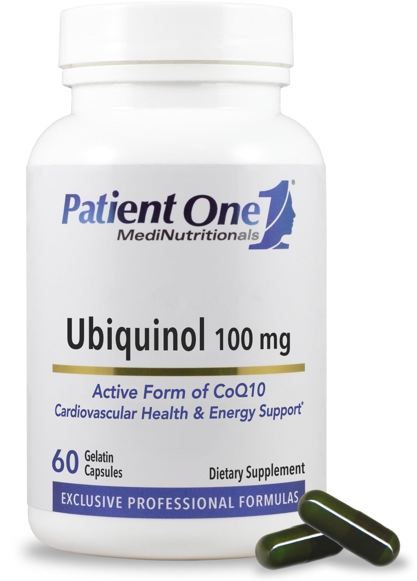 Patient One Ubiquinol 100 mg 60 Capsules