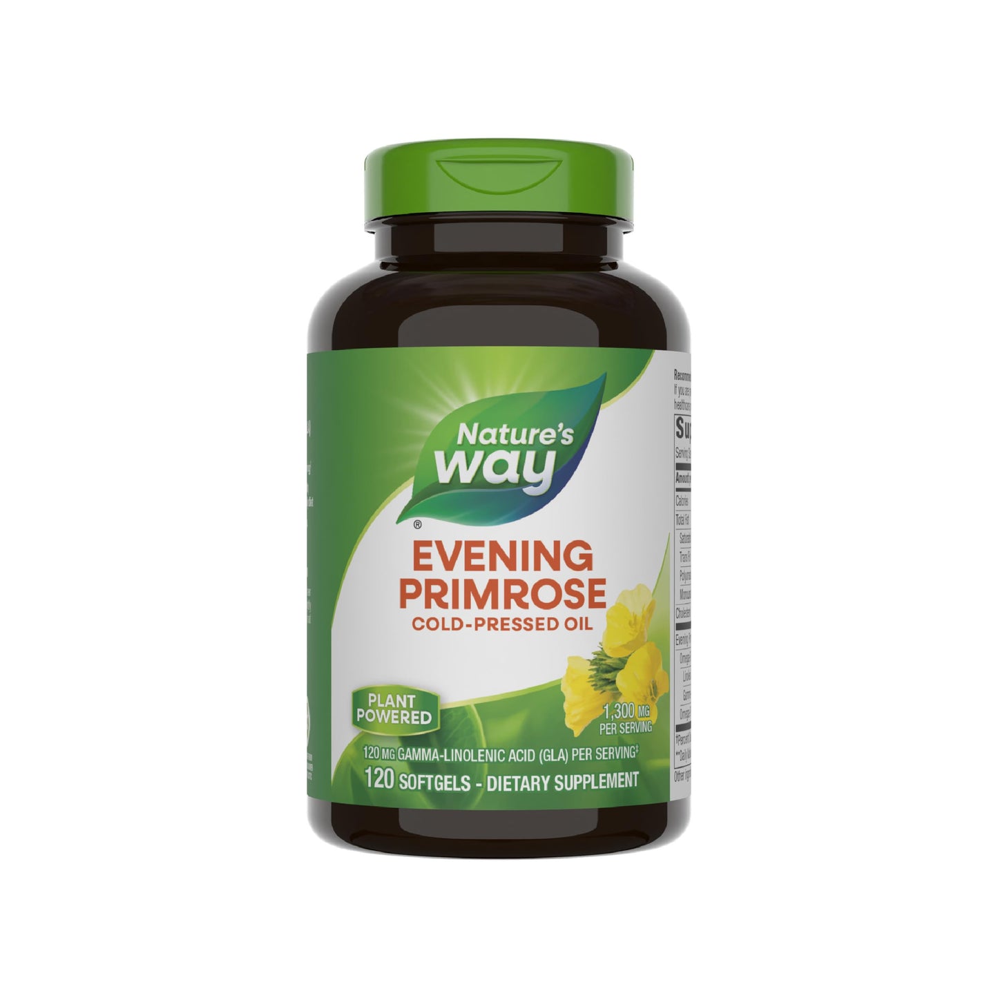 Nature's Way Evening Primrose Oil Softgels 120 Count