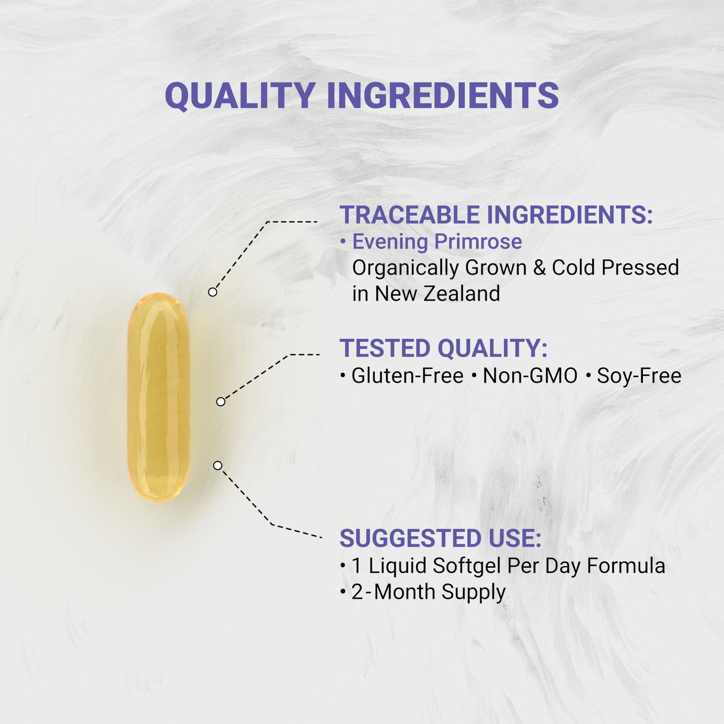 Naturalis Evening Primrose Oil 1300mg Softgels 60