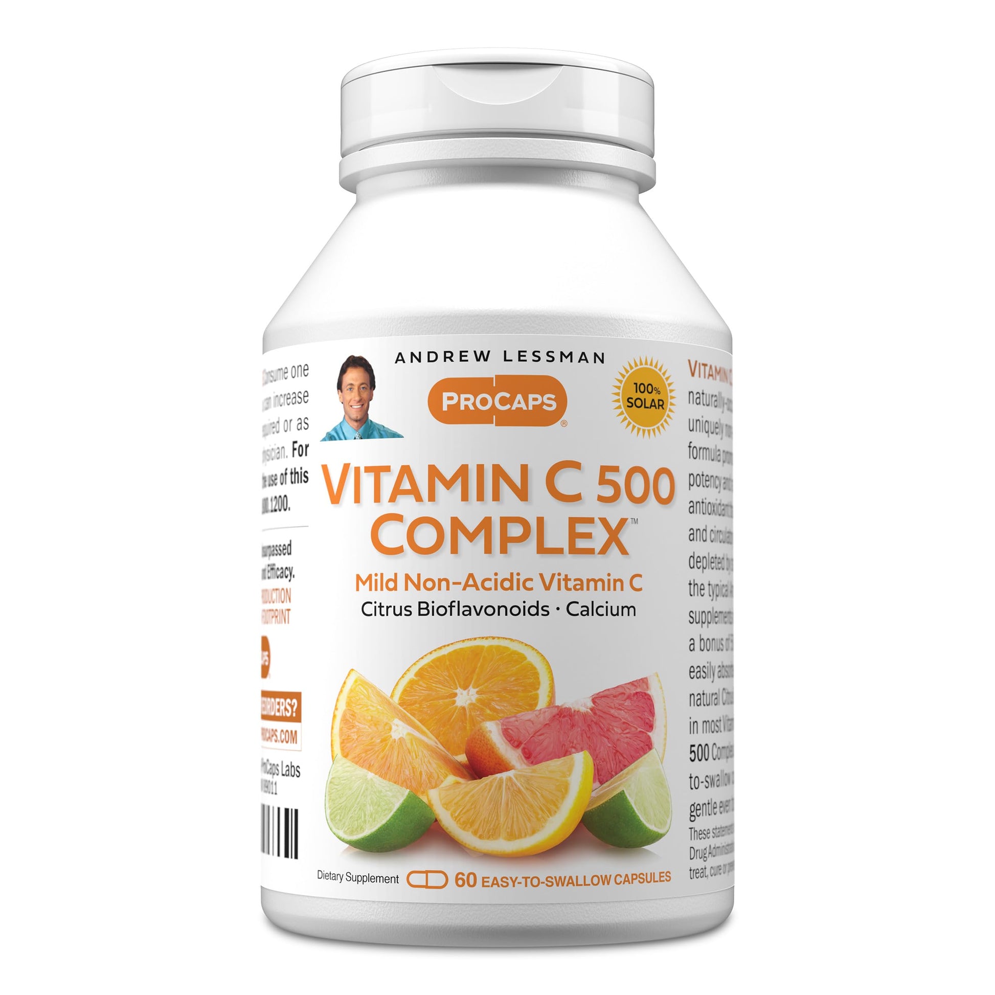 ANDREW LESSMAN Vitamin C 500 Complex Capsules 60 Count