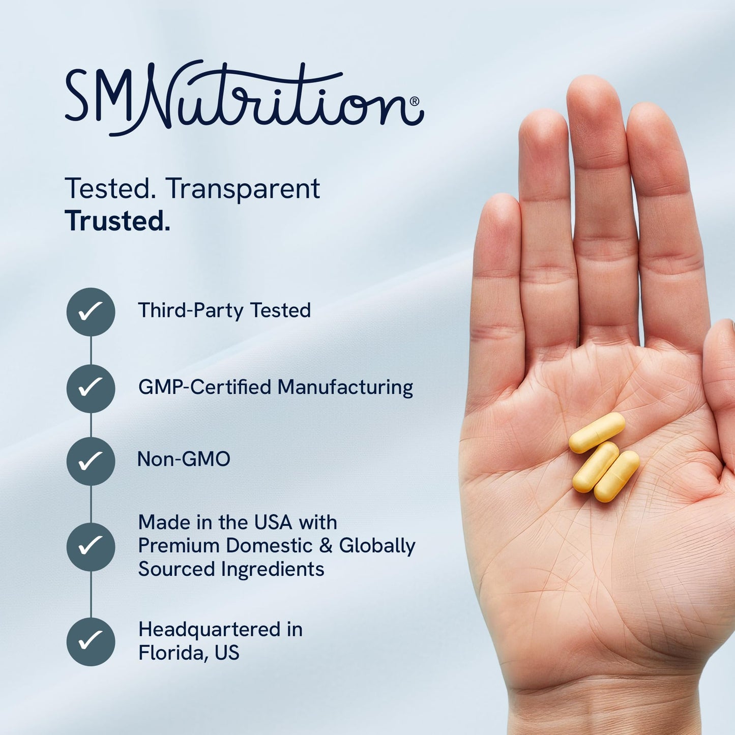 SMNutrition PQQ Supplement 40 MG Capsule, 60 Count