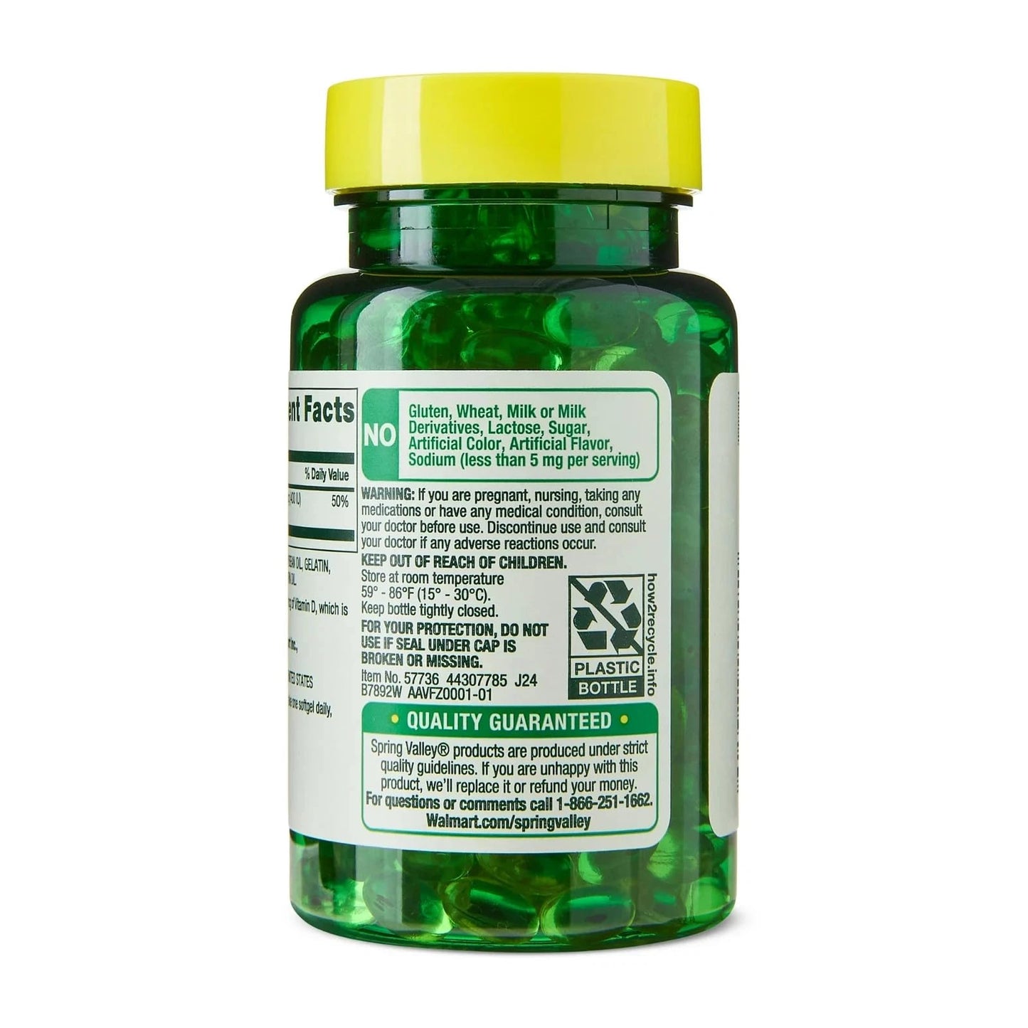 NEWCHEERS Vitamin D3 400 IU (10 mcg) Softgel, 200 Count