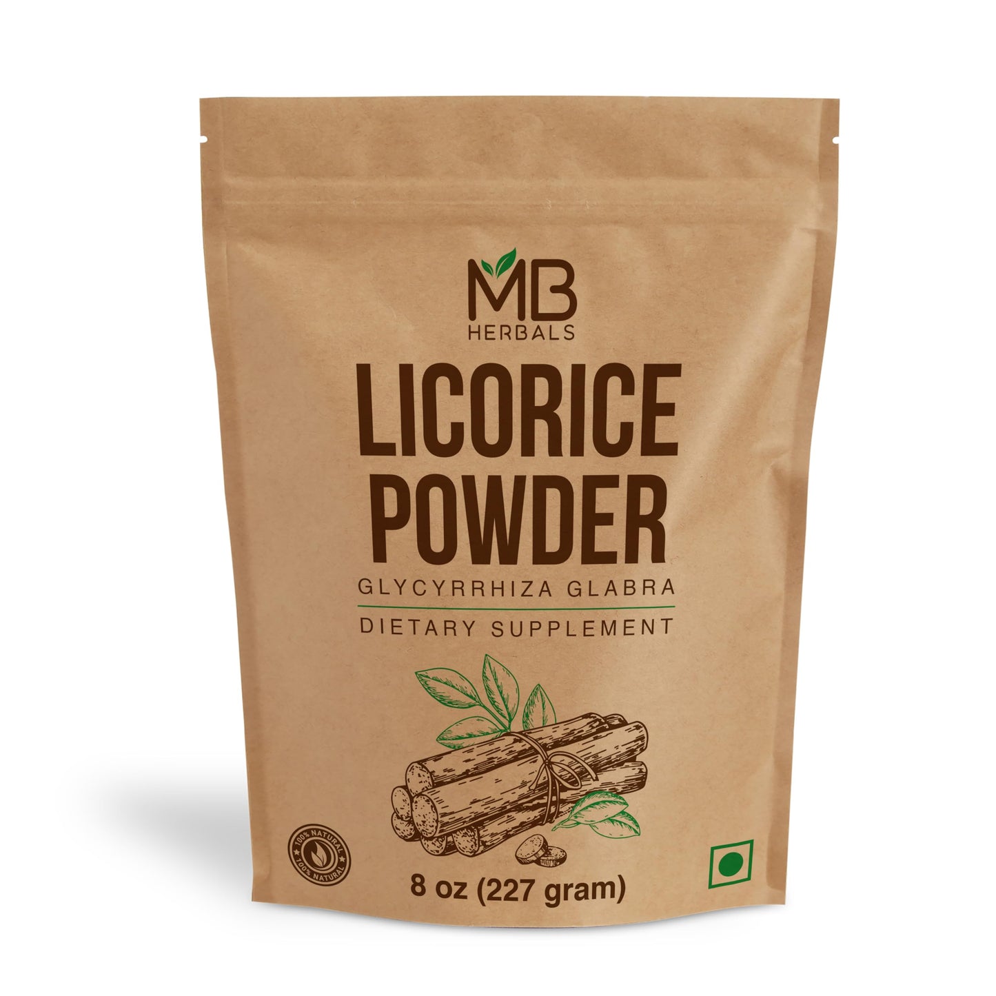 MB Herbals Licorice Root Powder 8 oz