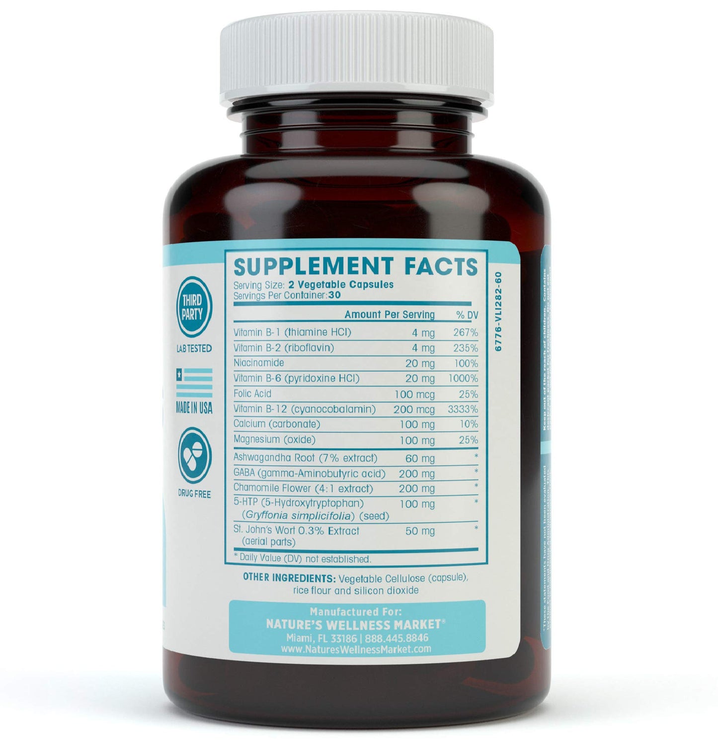 Natures Wellness ZENTA Capsules, 60 Count