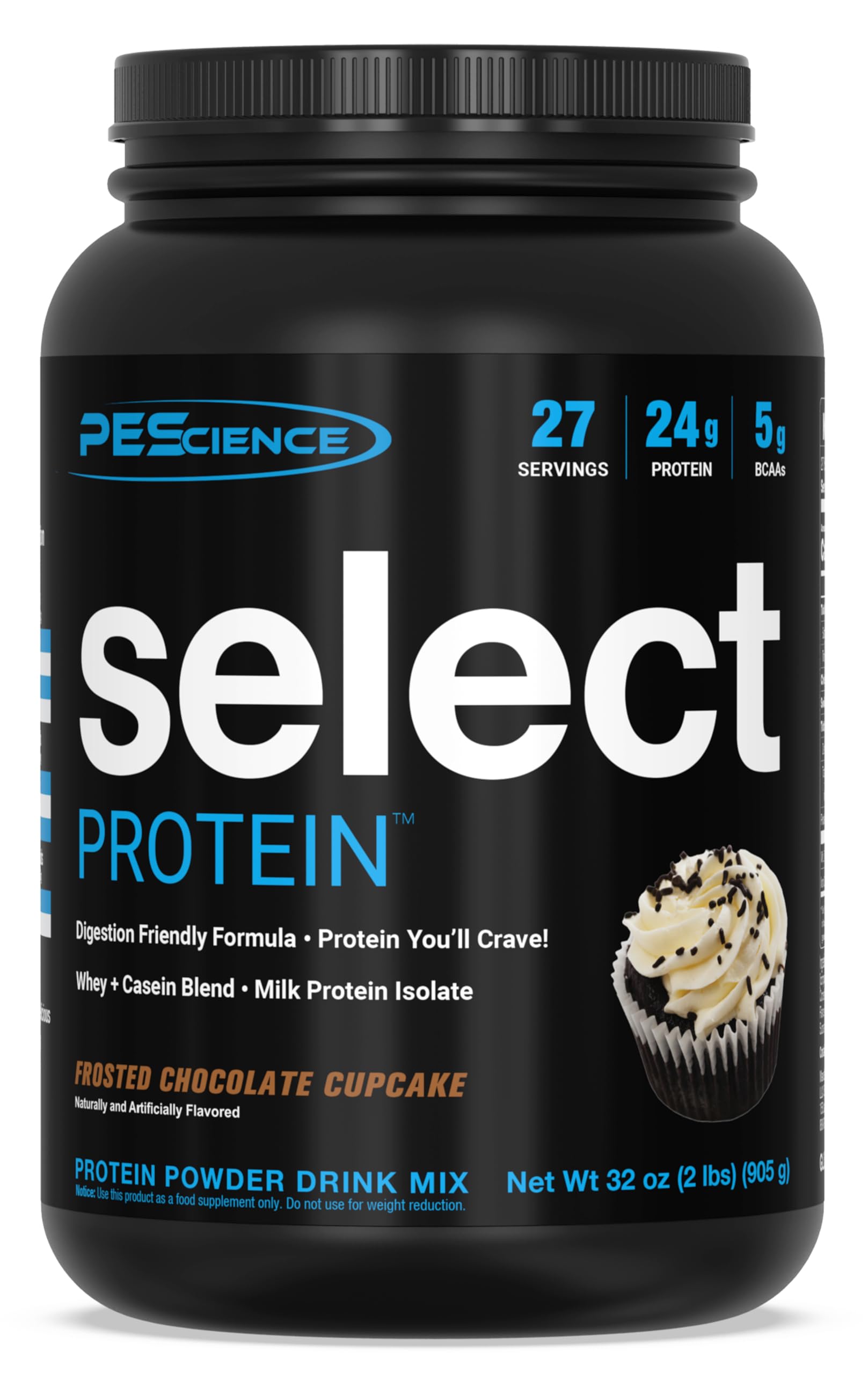 PEScience Select Protein Powder, Whey and Casein Blend, 27 Servings