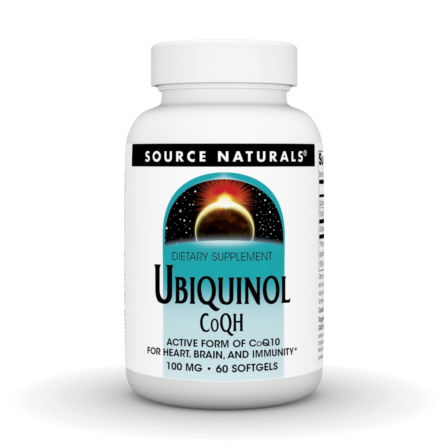 Source Naturals Ubiquinol CoQH 100mg Softgels 60