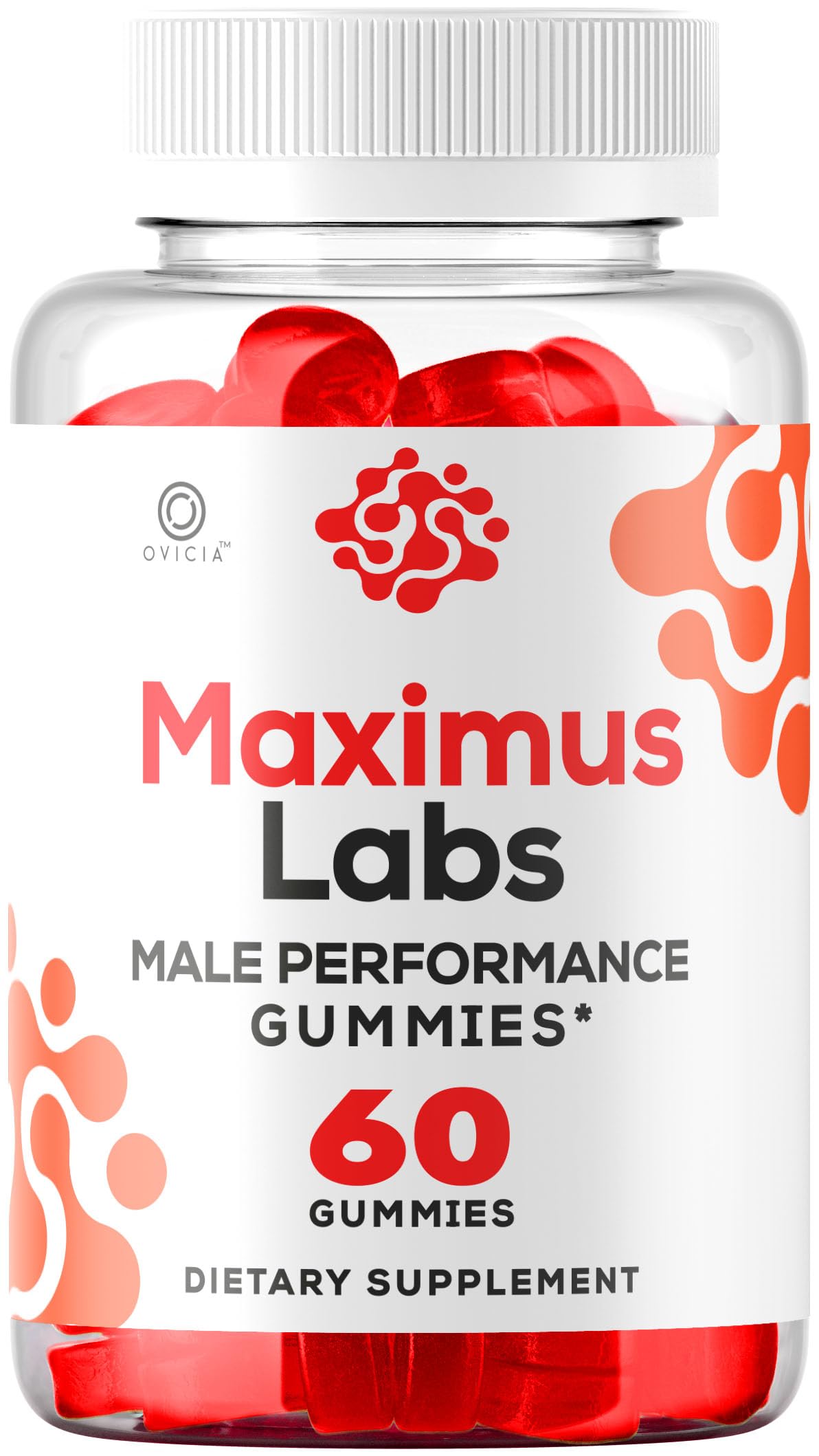 OVICIA Maximus Labs Gummies, 60 Gummies