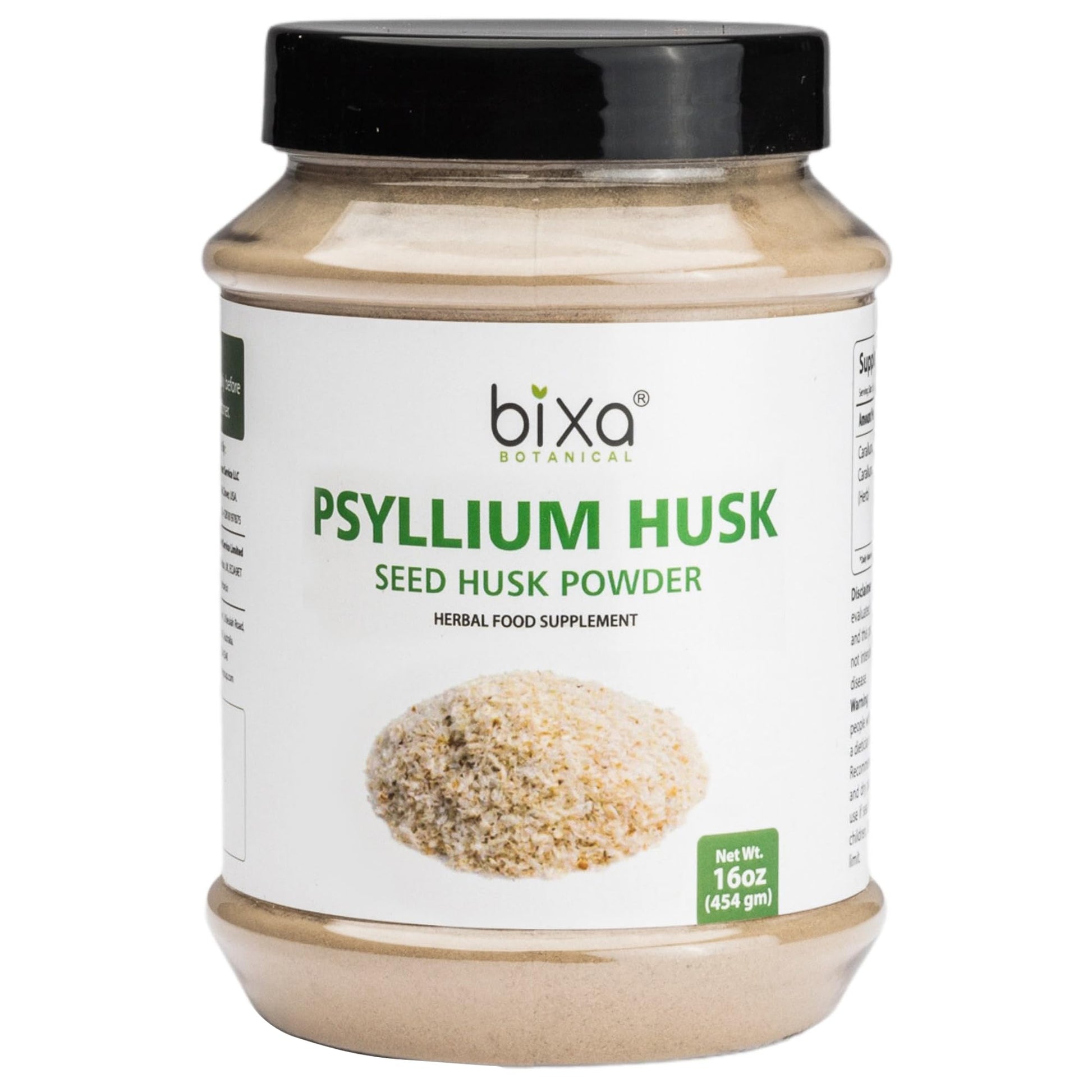 bixa BOTANICAL Psyllium Husk Powder, 16 oz