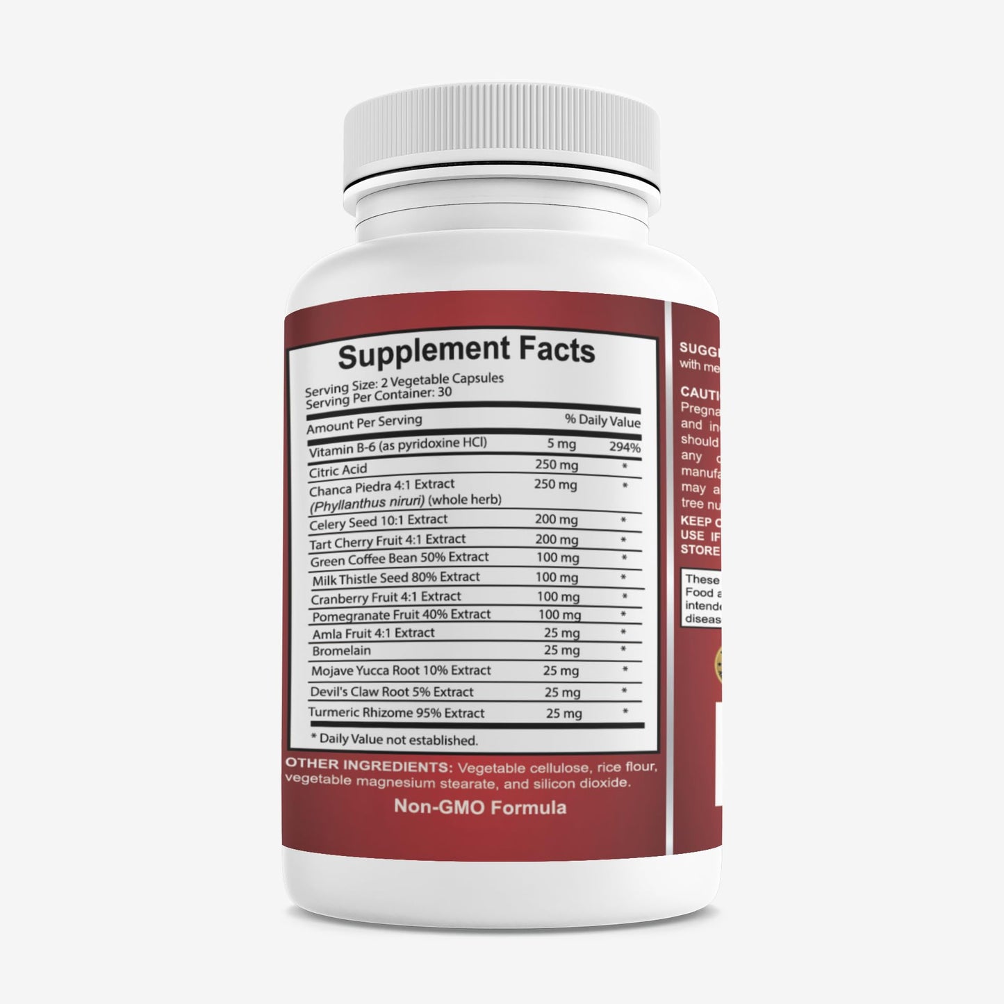 Generic Uric Acid Complex Capsules, 60 Count