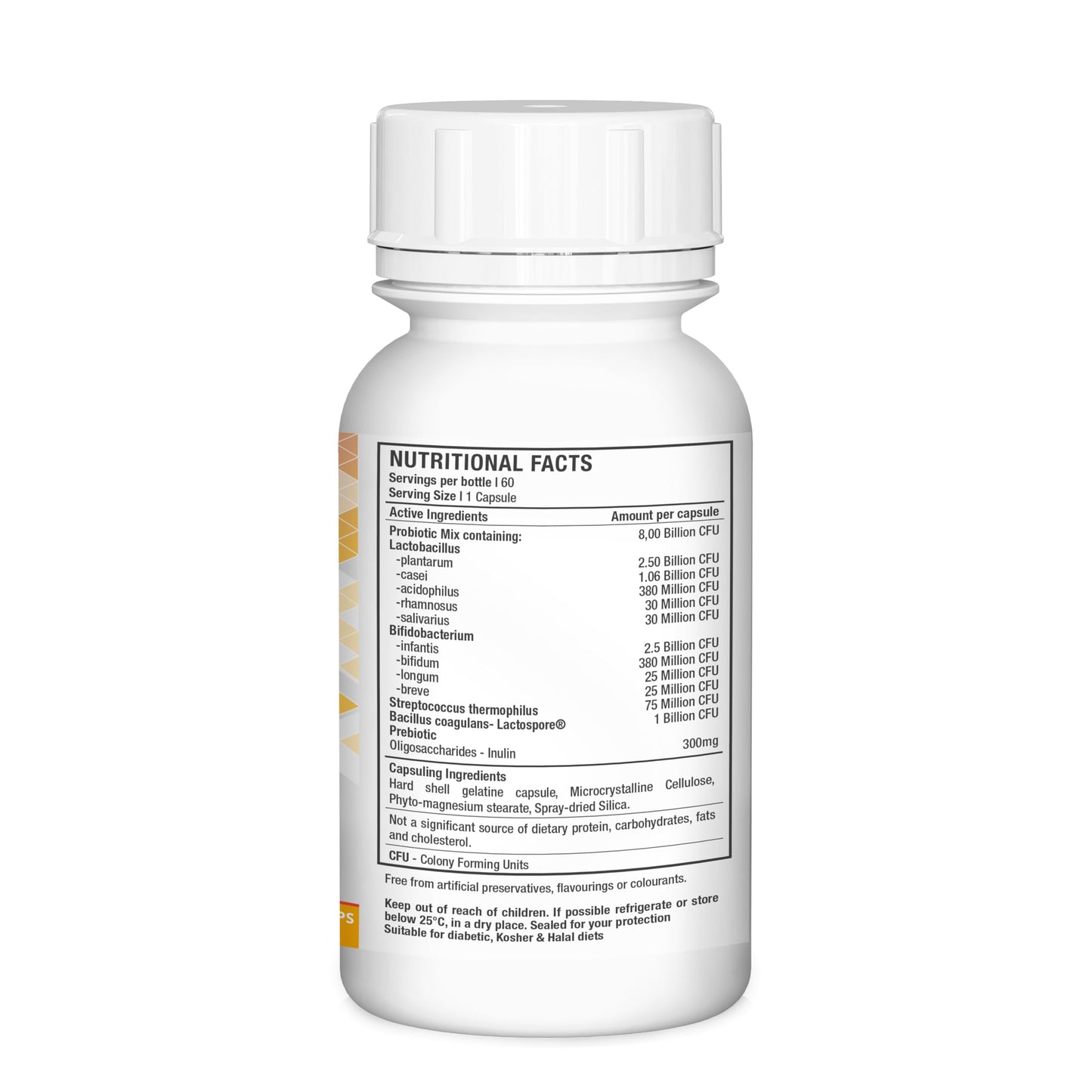 Nutriherb IBS 8 Probiotic Capsules, 60 Count