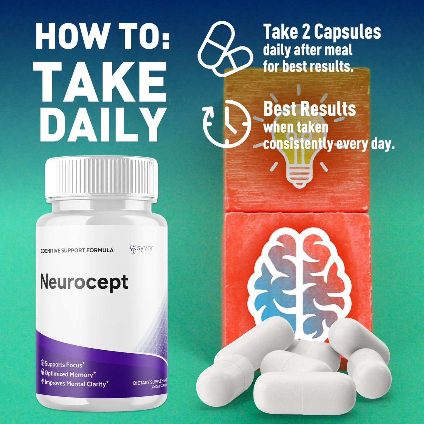 Syvor Neurocept Capsule 180 Capsules