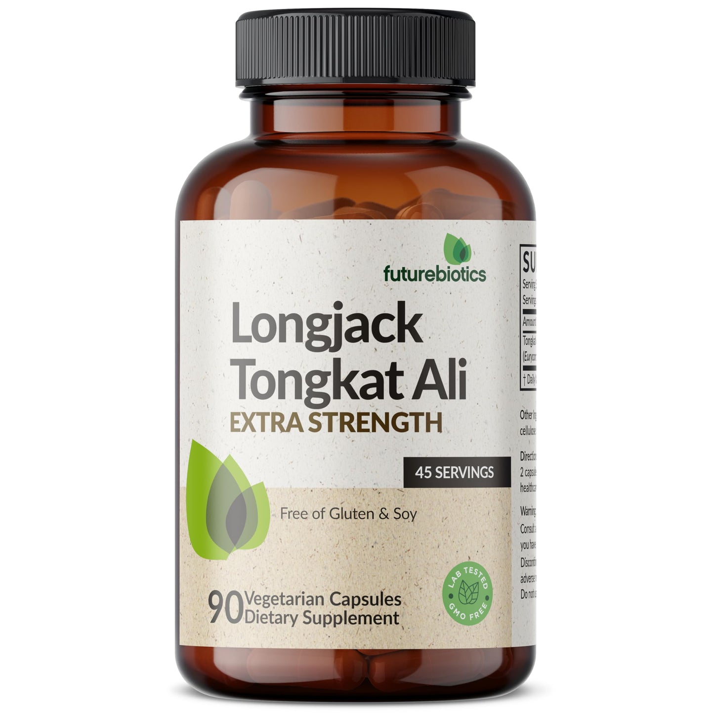 Futurebiotics Longjack Tongkat Ali Extra Strength Energy & Stamina Support 90 Capsules