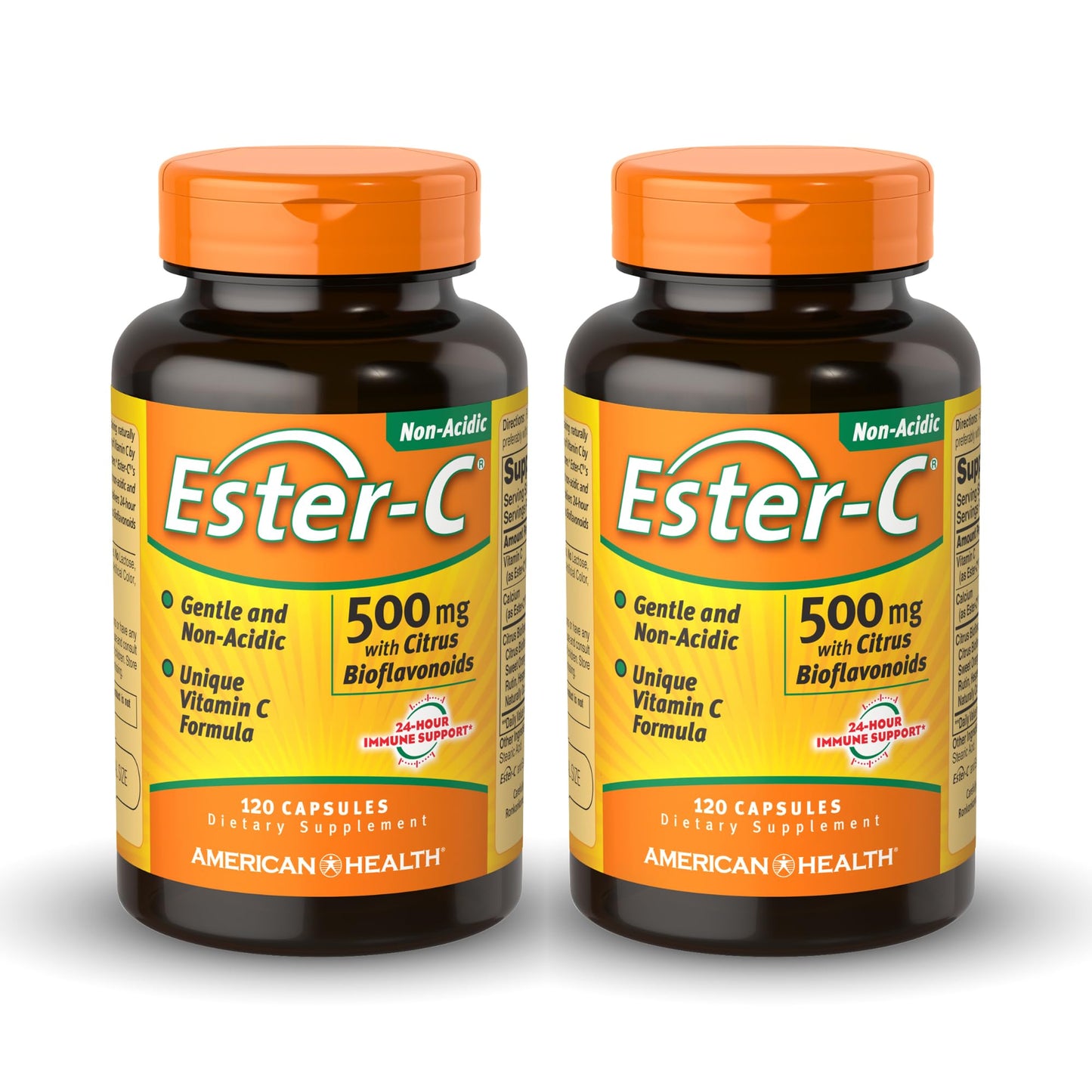 American Health Ester-C 500 mg with Citrus Bioflavonoids, 240 Capsules
