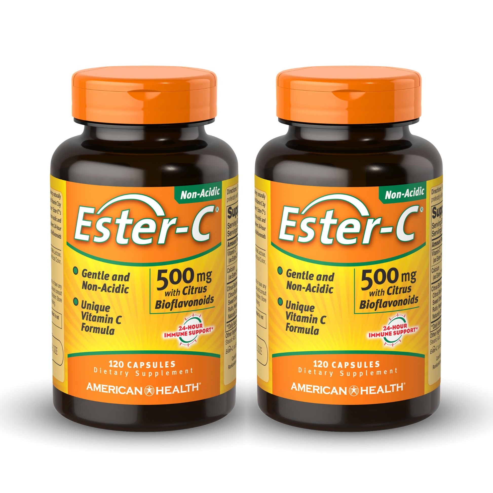 American Health Ester-C 500 mg with Citrus Bioflavonoids, 240 Capsules