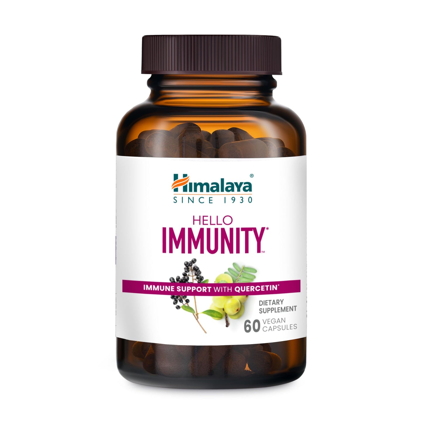 Himalaya Hello Immunity with Quercetin Capsules, 60 Count
