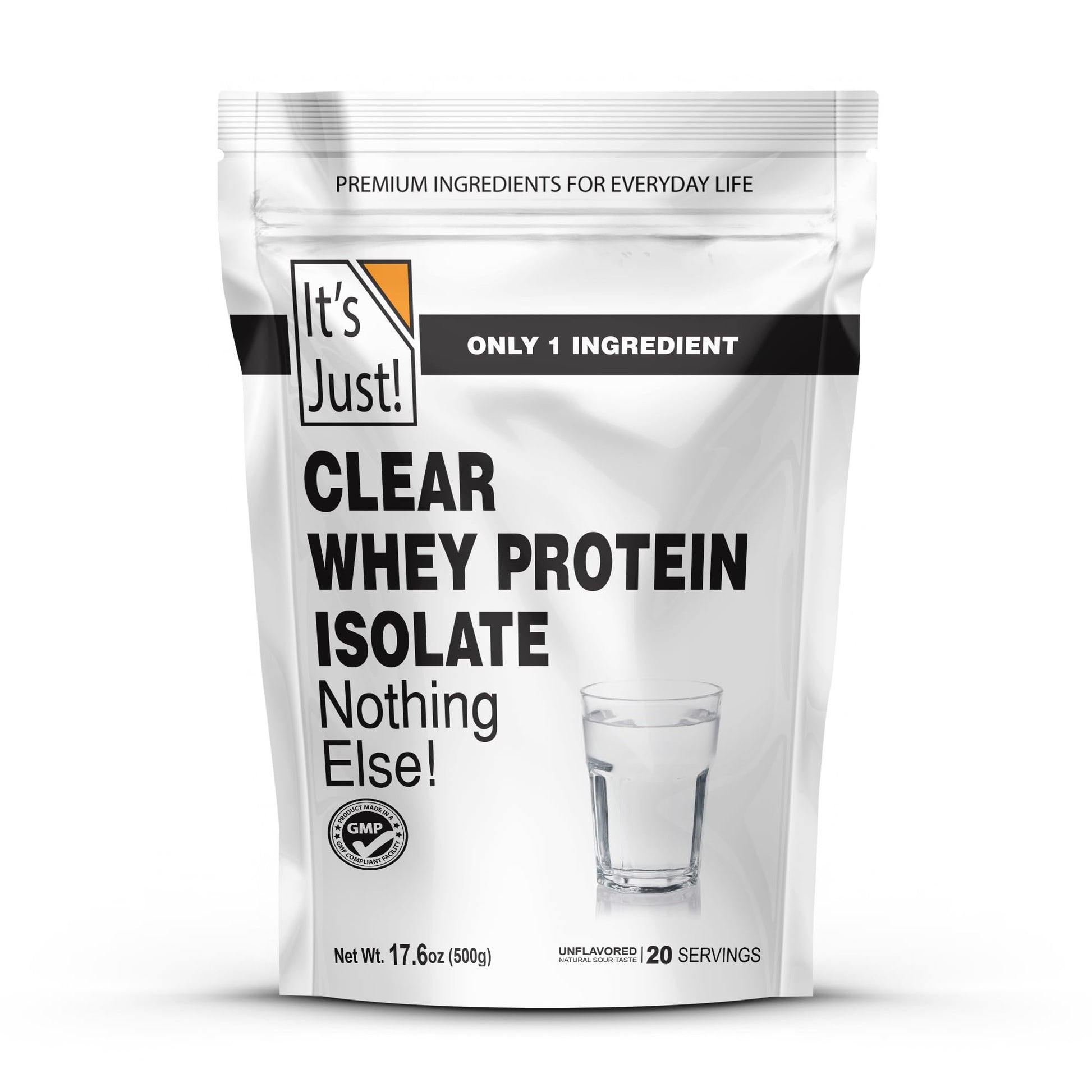It's Just! Clear Whey Isolate Protein Powder 17.6 oz
