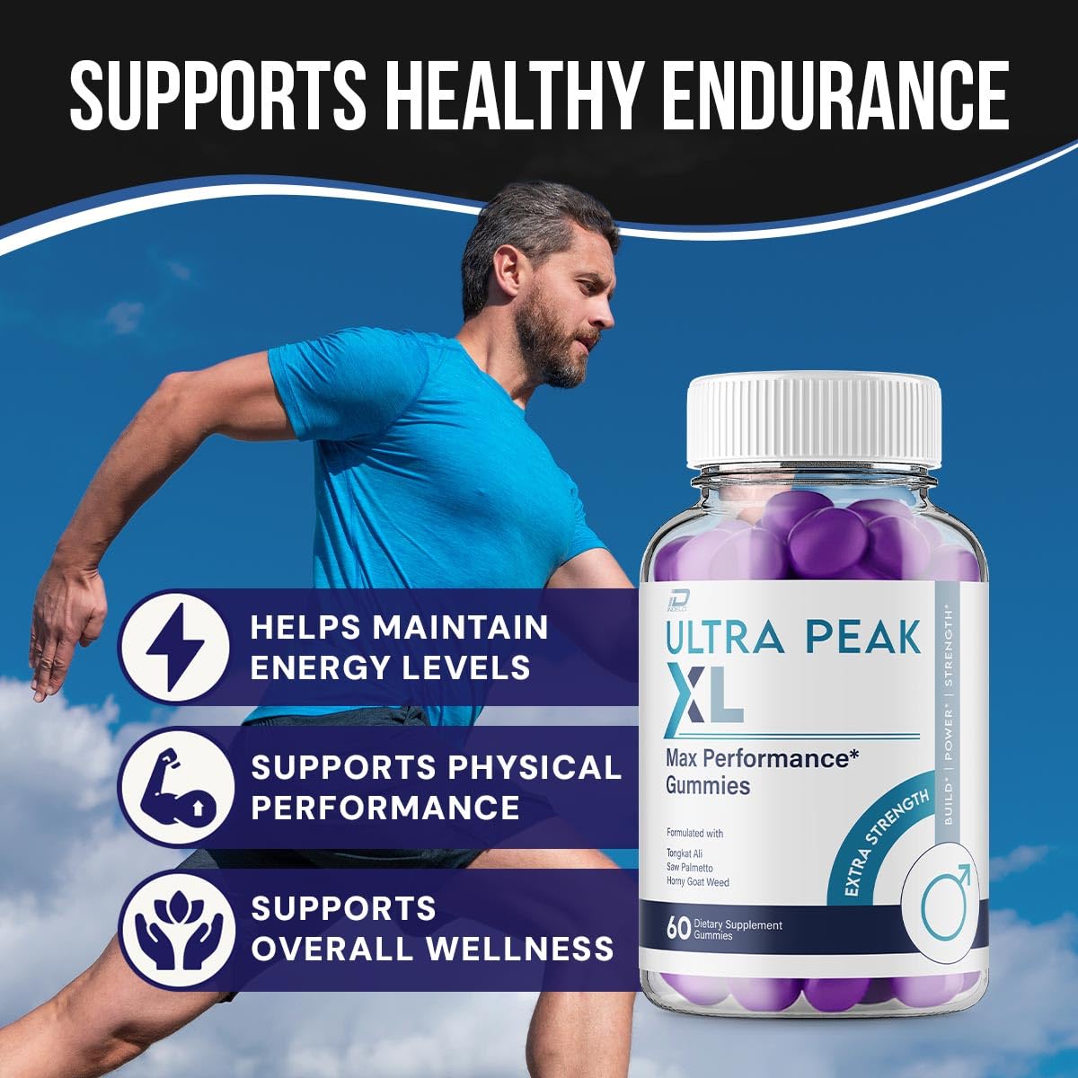 Indelo Ultra Peak XL Advanced Gummies Extra Strength, 300 Gummies