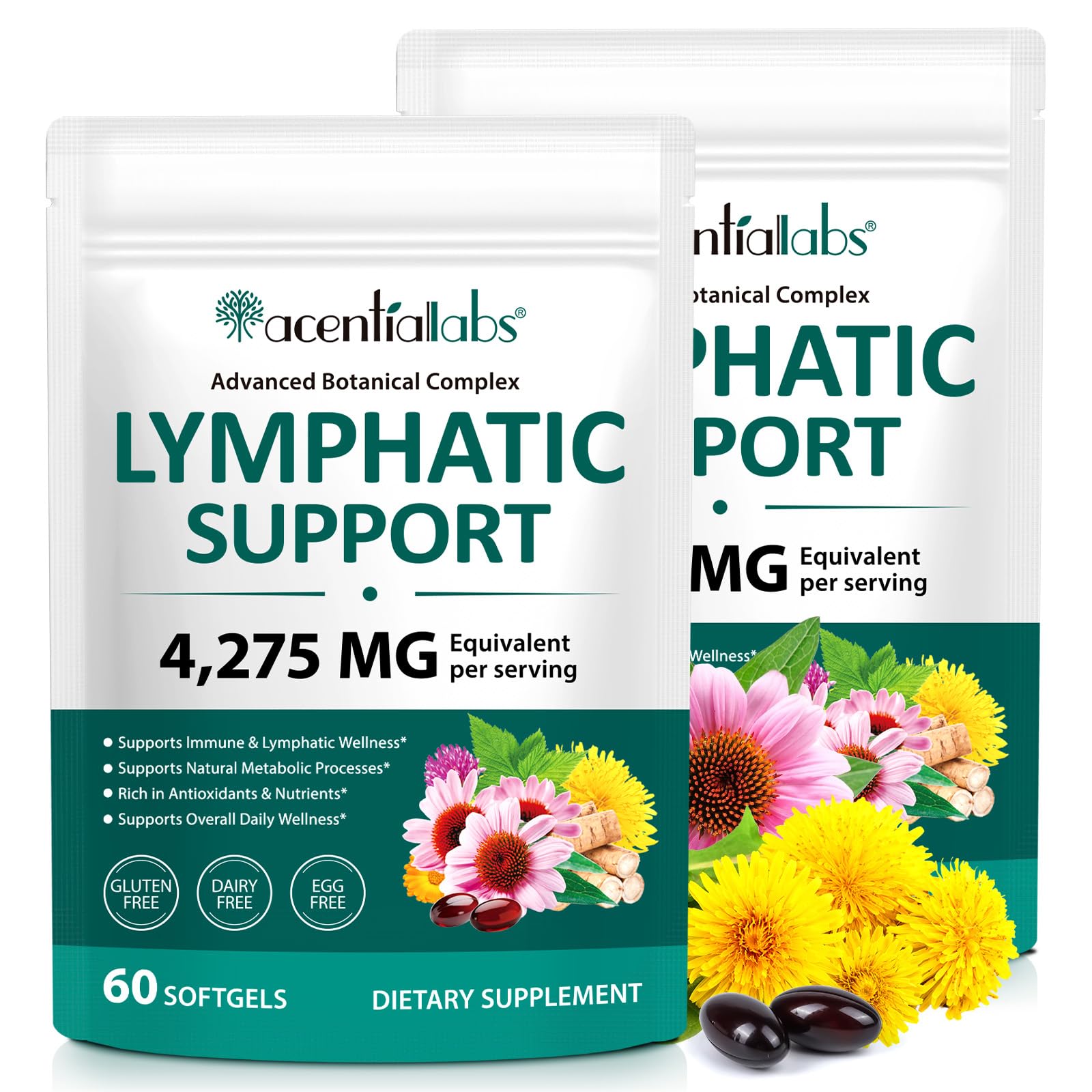 EIFTG Lymphatic Drainage Supplements Capsule 240