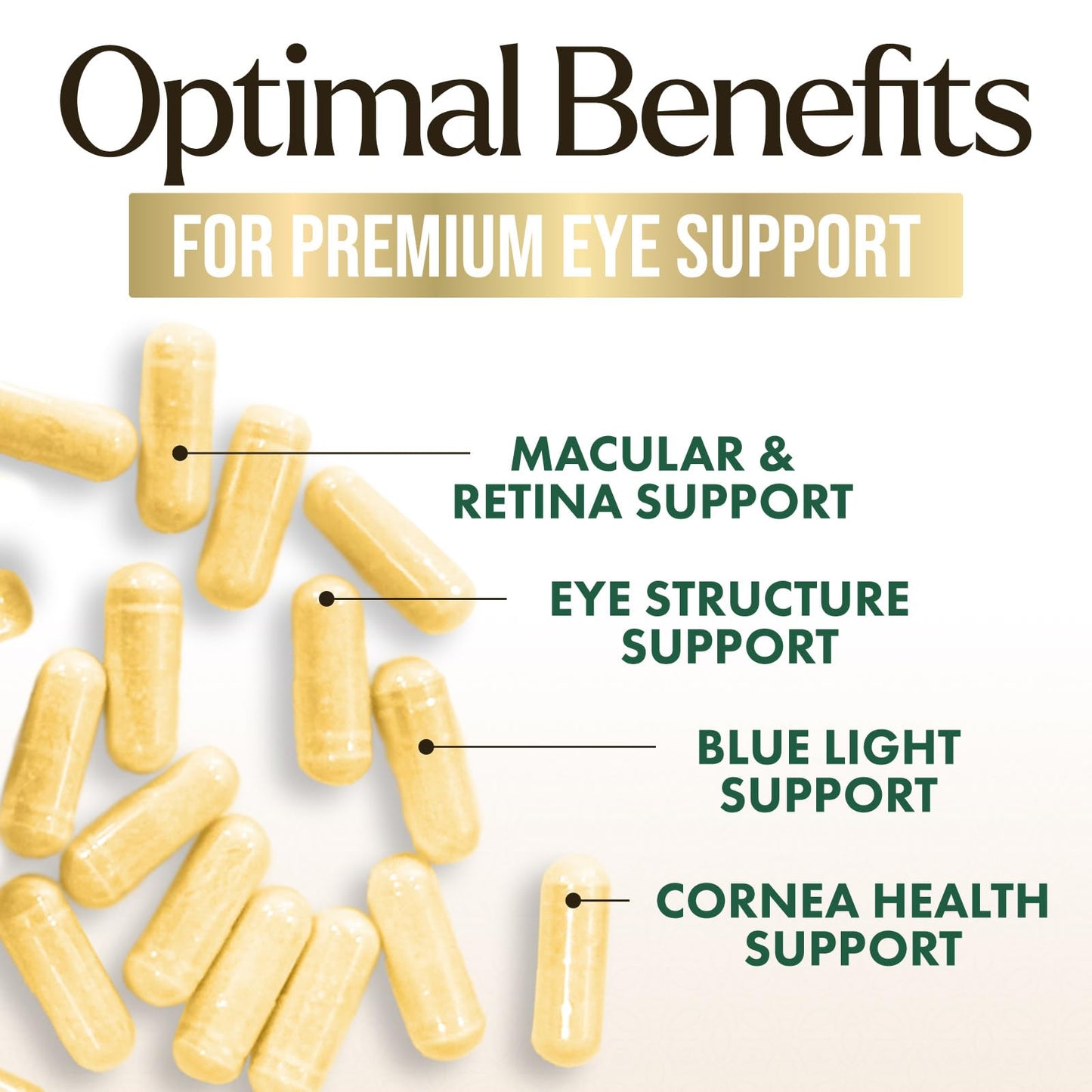Nature's Peak Eye Health Vitamin with Lutein and Zeaxanthin Capsules, 120 Count