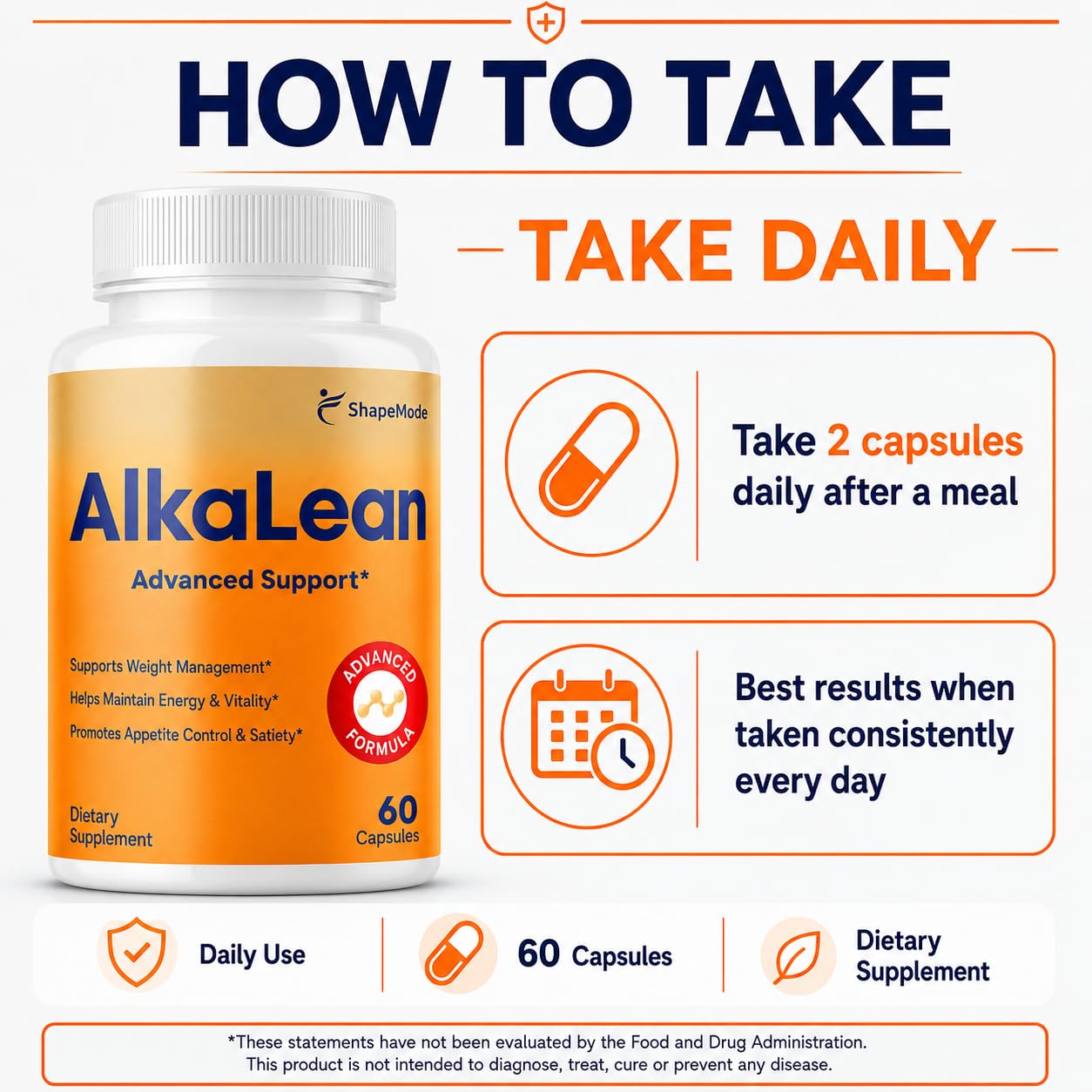 SHAPEMODE Alkalean Mineral Capsules 60 Capsules