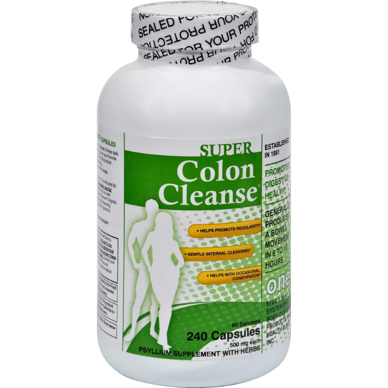 Health Plus SUPR Cleanse+HRBS&ACIDOPH 240 Capsules