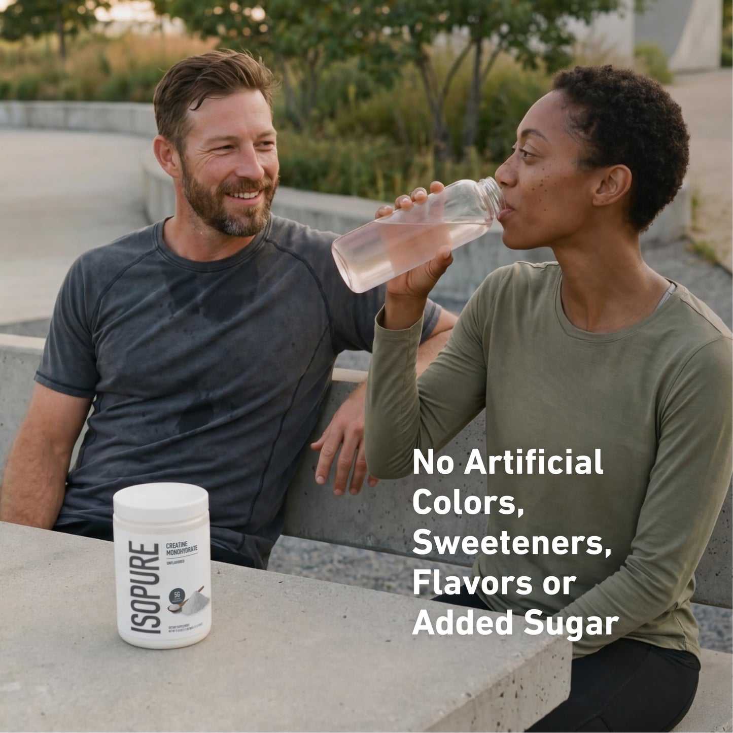 Isopure 100% Pure Creatine Monohydrate Powder, 17.6 oz