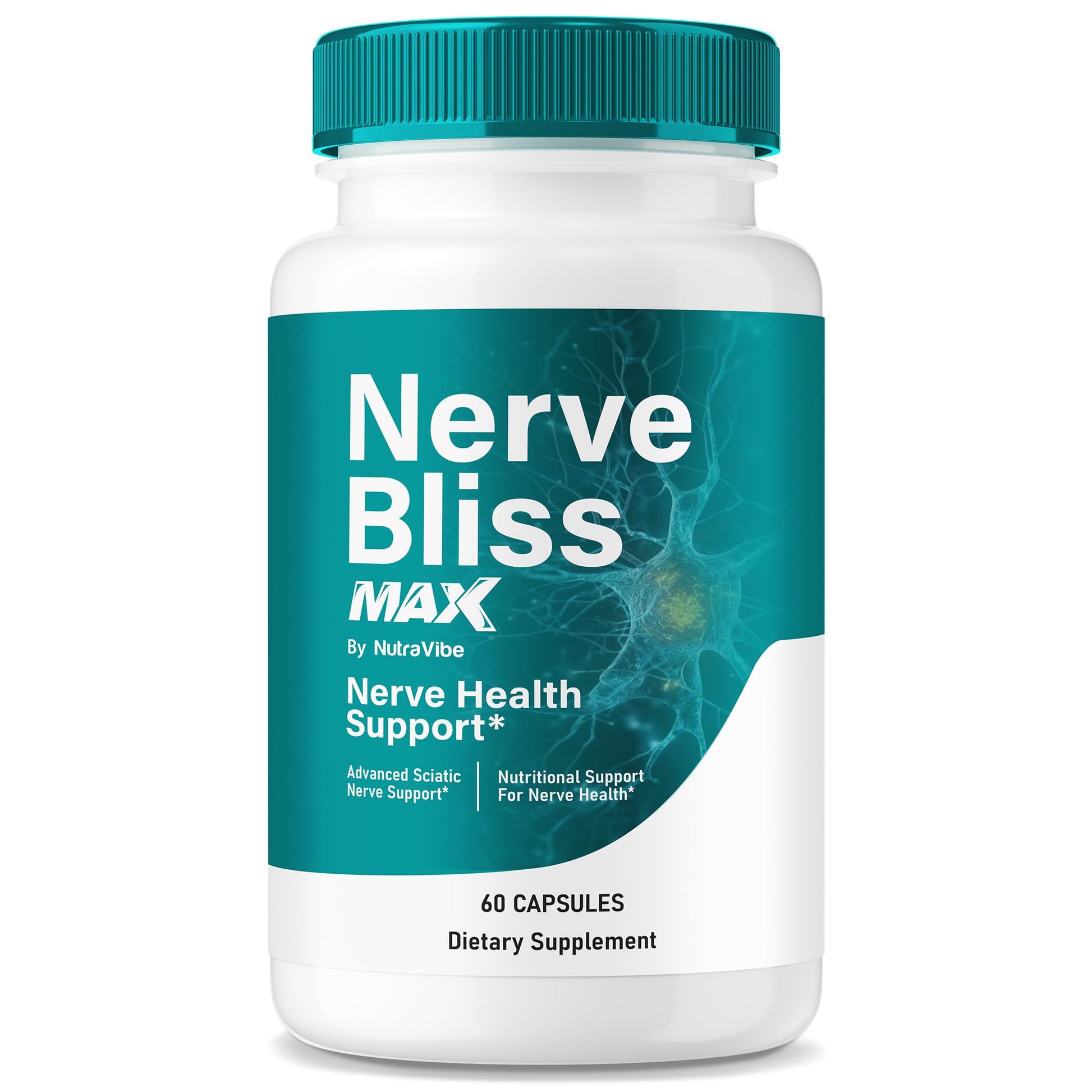 NutraVibe Nerve Bliss Max Capsules 60 Count