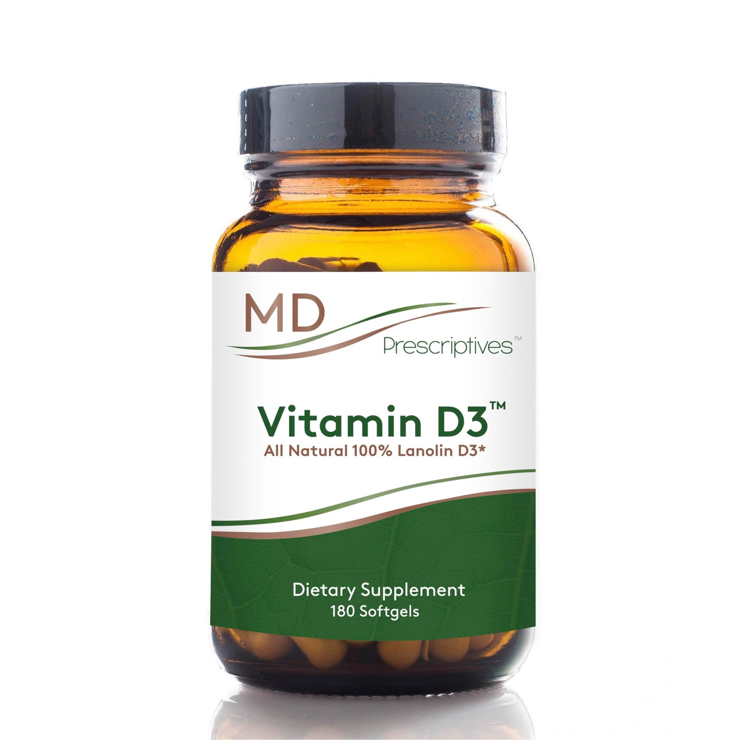 MD Prescriptives Vitamin D3 Capsule 180 Count