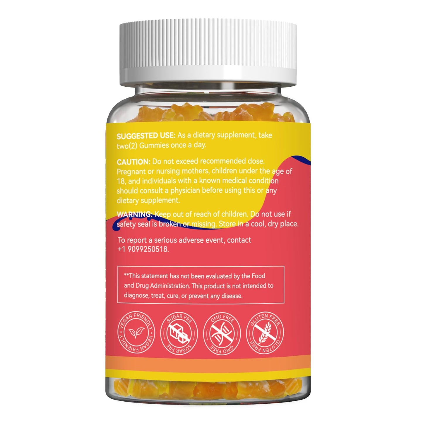 SmildeHeal Mullein Gummies 3000mg, 120 Count