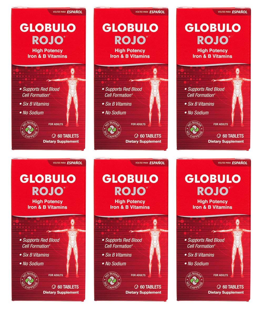 Globulo Rojo Iron Supplement Tablets 360