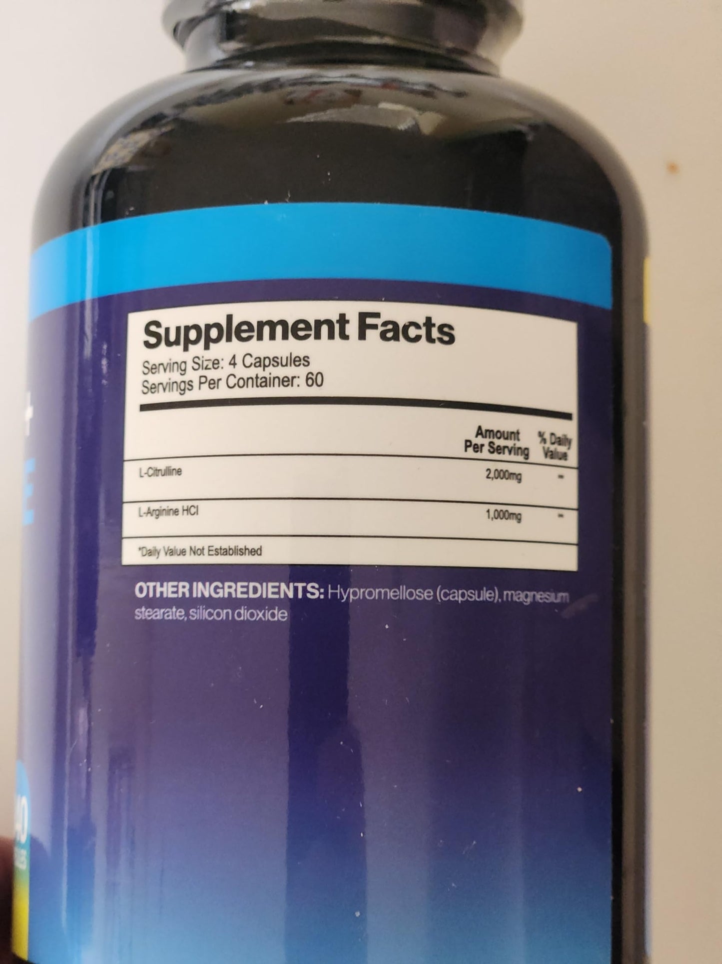 Nutriment Boutique L-Arginine L-Citrulline Complex, 3000mg Maximum Strength, 240 Capsules