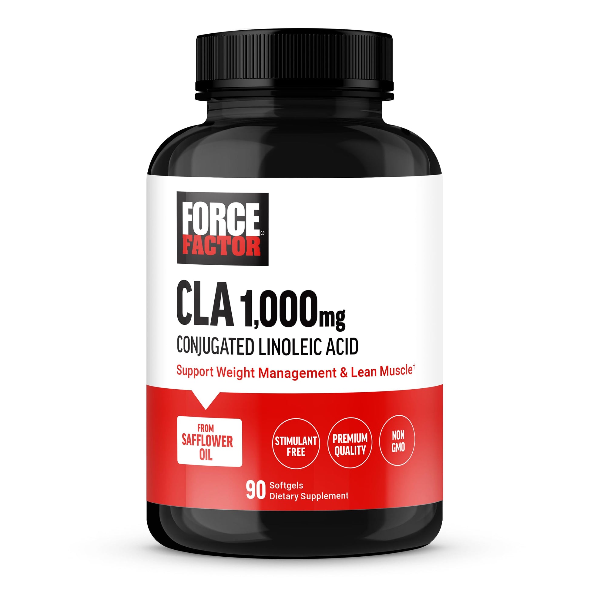 Force Factor CLA Supplements 1000 mg Softgel 90 Count
