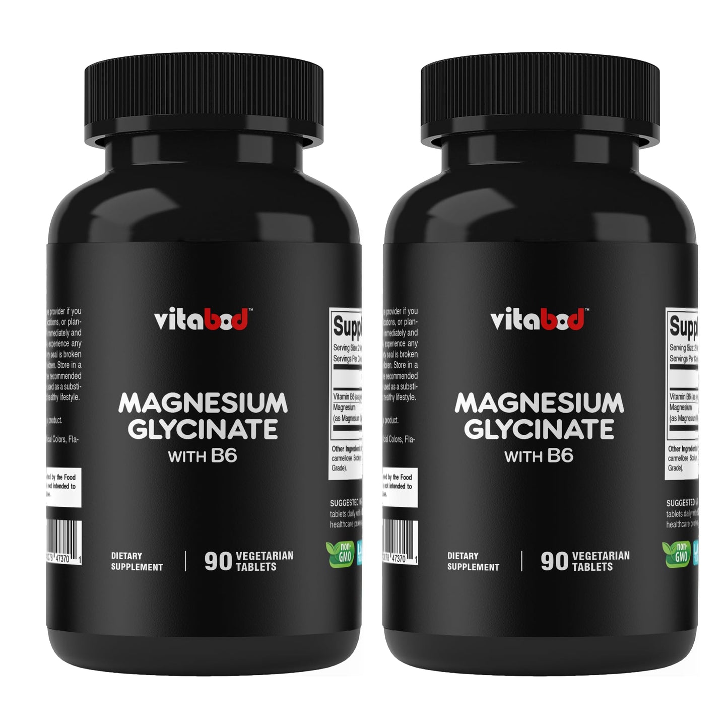Vitabod Magnesium Glycinate 1000 mg Tablet, 180 Tablets