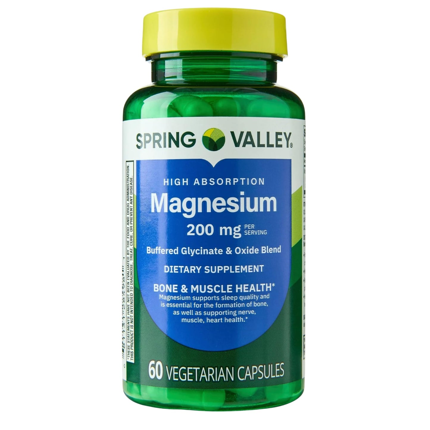 KP+ Magnesium 200 mg Capsule, 60 Count