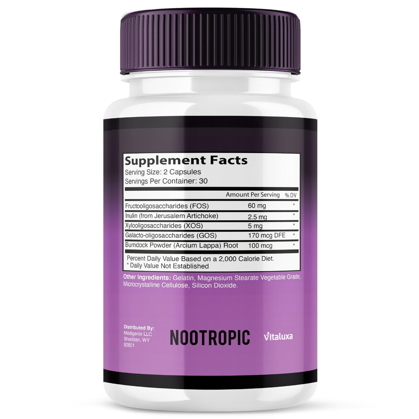 Vitaluxa Neuro Guard Brain Supplement Capsules 120