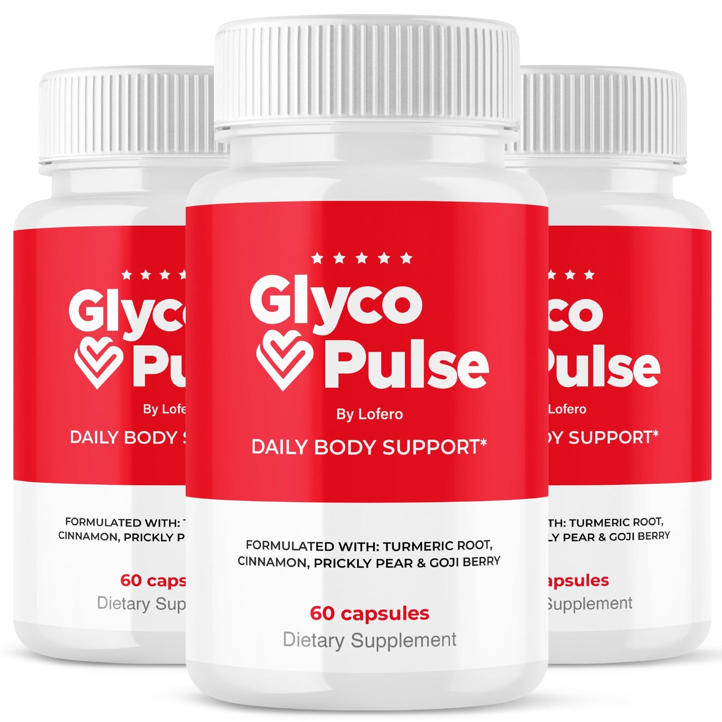 Lofero GlycoPulse Capsules, Advanced Maximum Strength and Balance Support Formula, All-Natural Premium Multivitamin, 180 Capsules