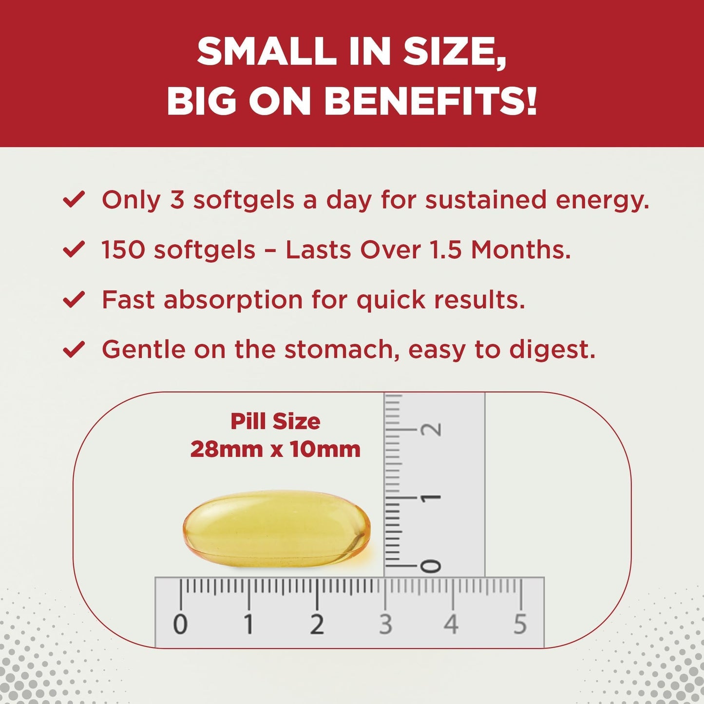 KEN MCT Oil 3600mg Softgel 1 Count