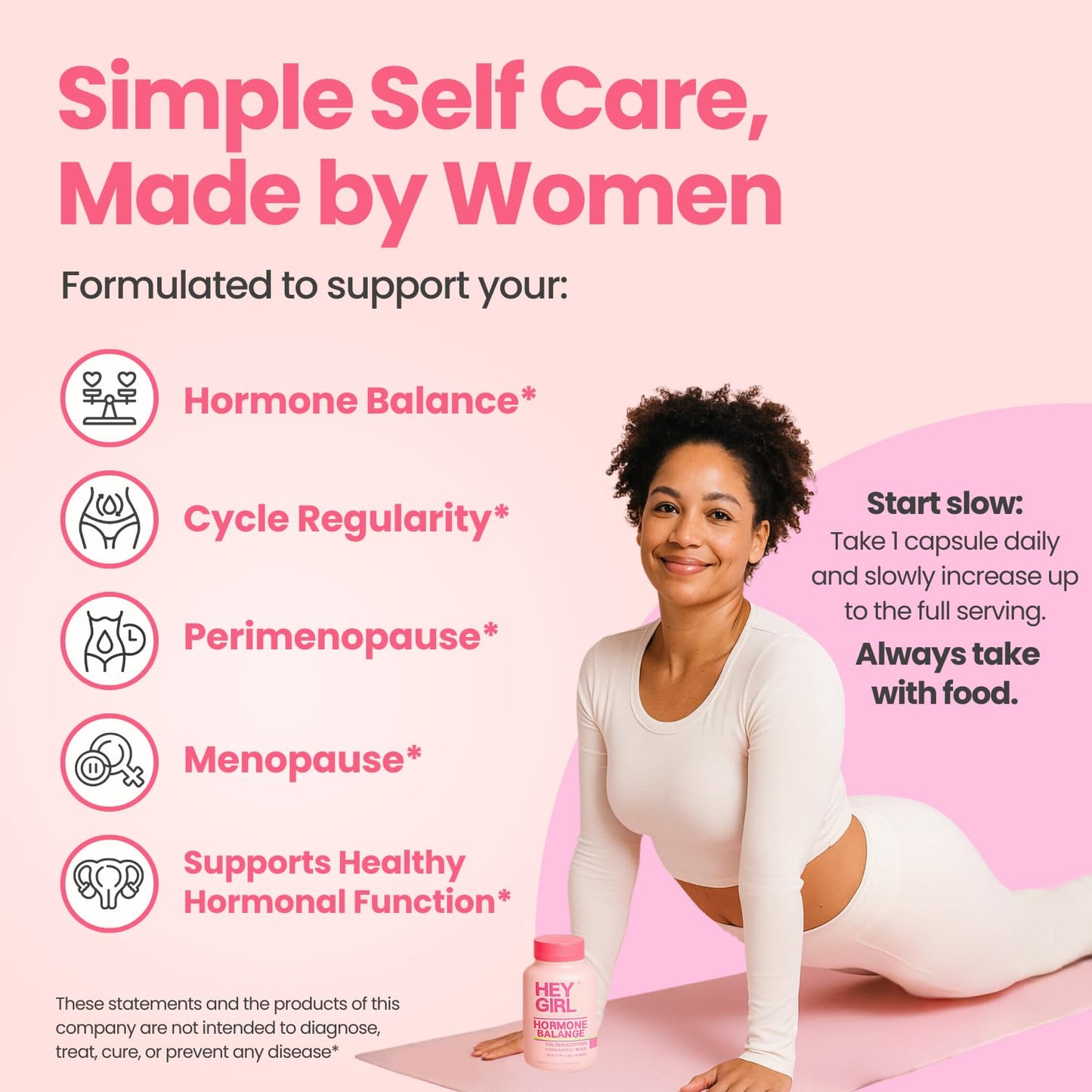 Hey Girl Nutrition Hormone Balance for Women Capsule 90 Capsules
