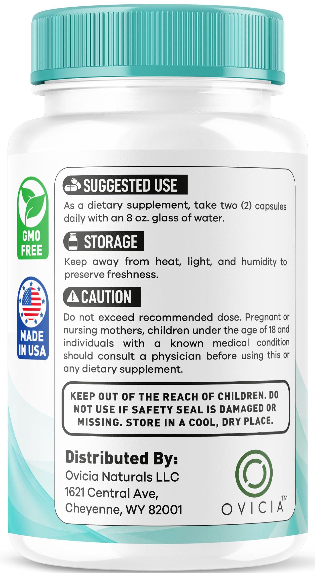 OVICIA SalivaShield Capsules 60 Count