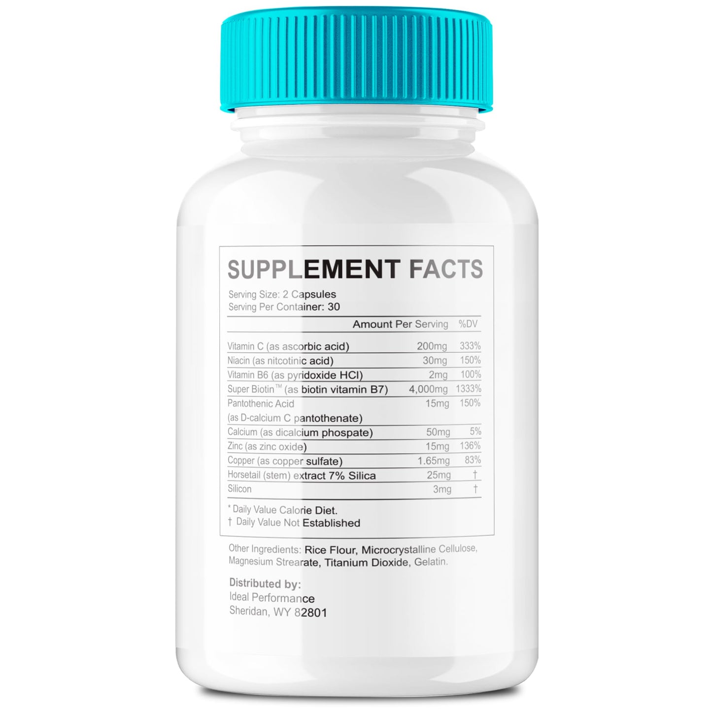IDEAL PERFORMANCE Smooth Biotics Probiotic Capsules 120 Capsules