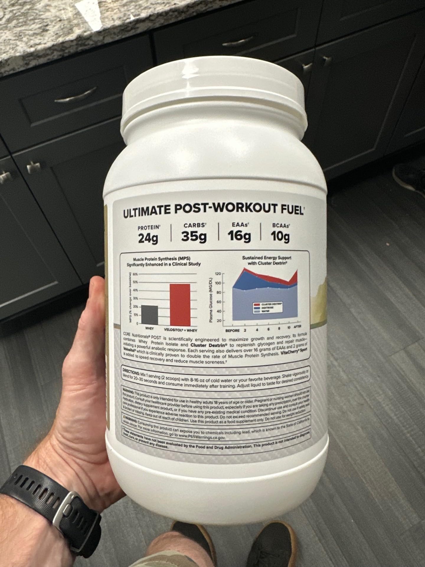 Core Nutritionals Post Ultimate Post-Workout Recovery Matrix Powder 50.2 oz Vanilla Ice Cream