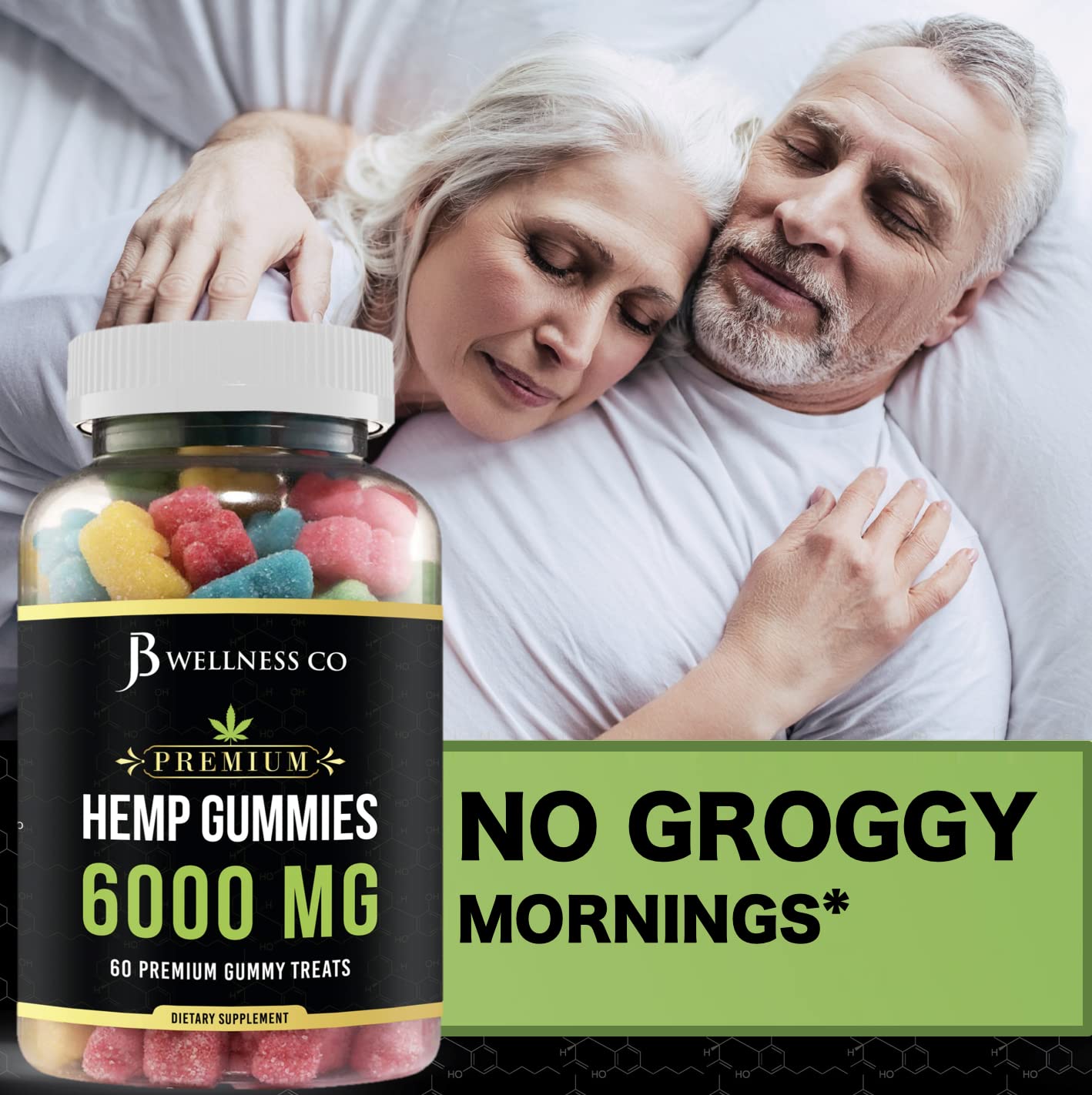 JB Wellness Co Hemp Gummies 120 Gummies