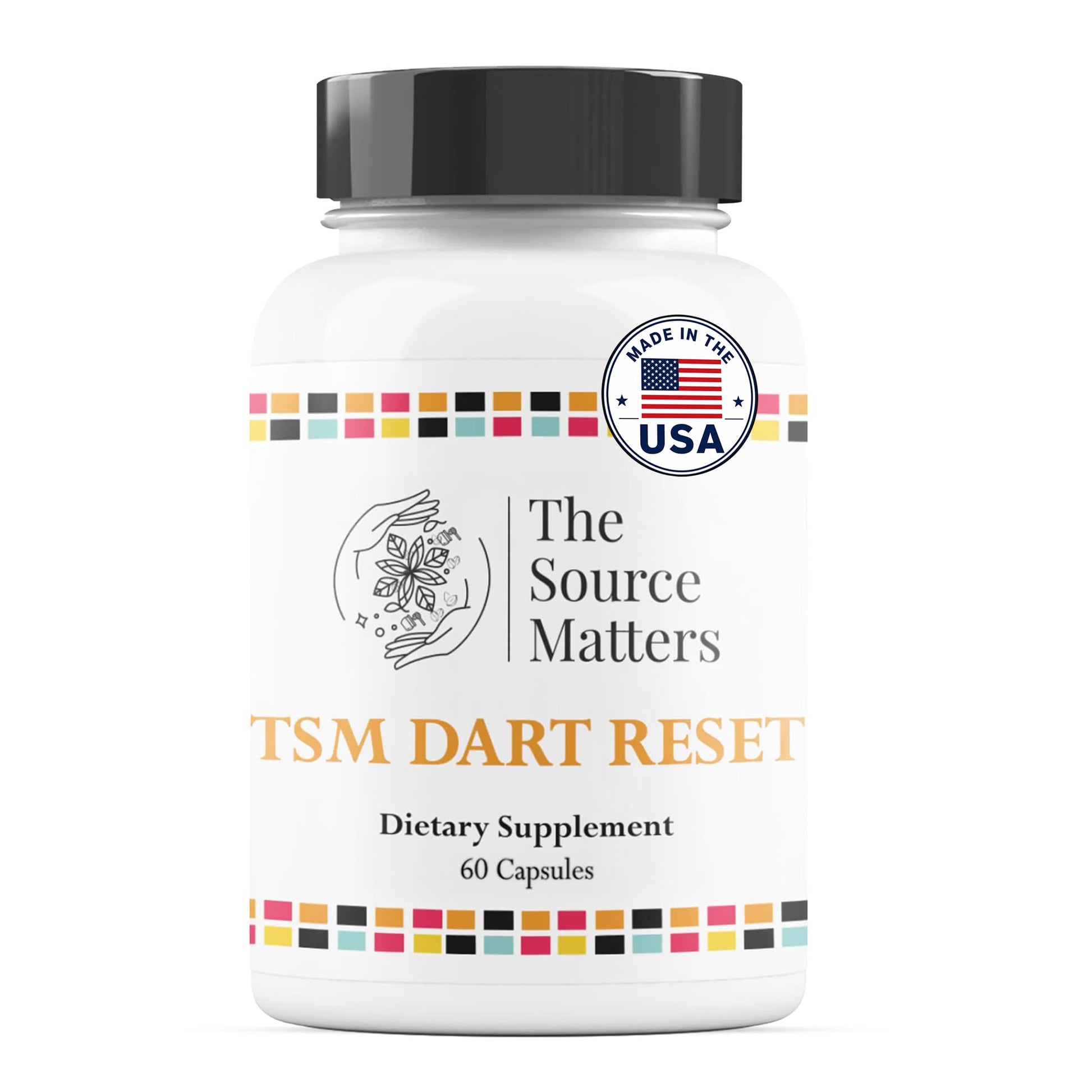 THE SOURCE MATTERS Dart Reset Dietary Supplement Capsule 60 Count