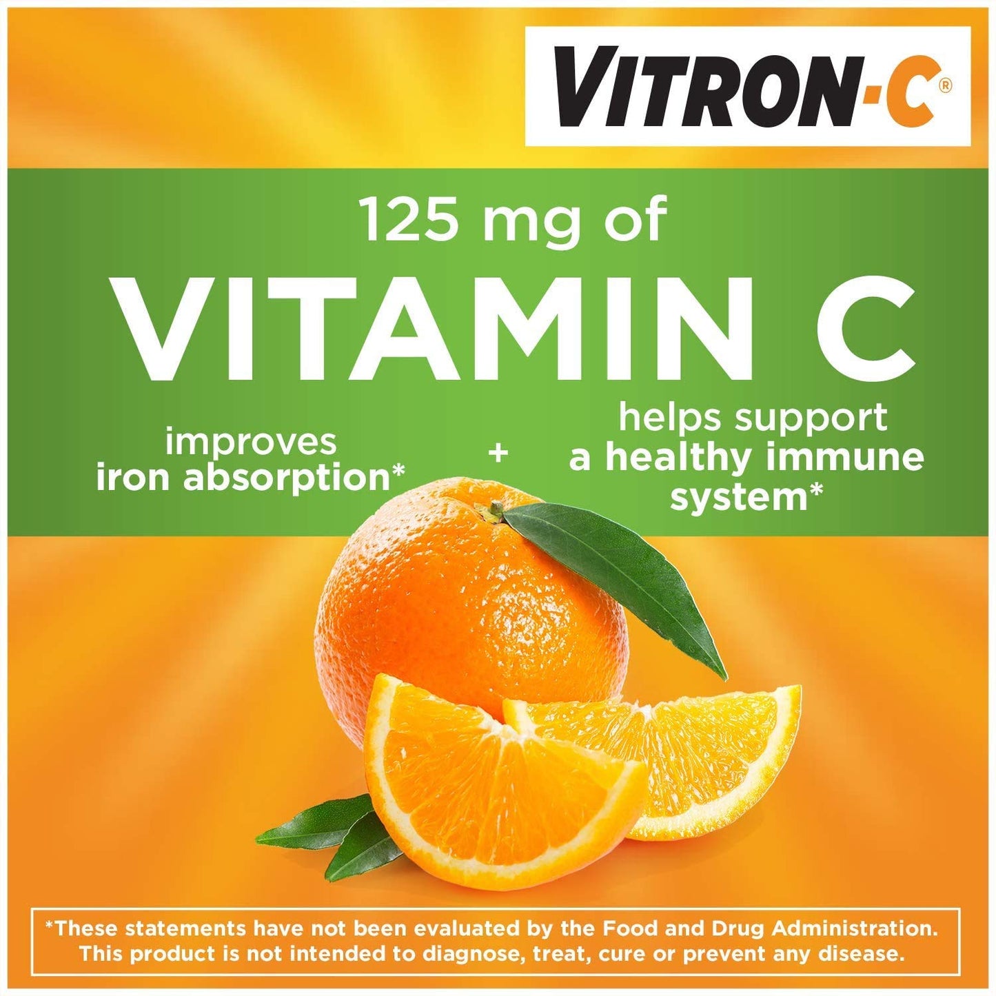 Vitron-C High Potency Iron Dietary Supplement – Iron Plus Vitamin C, 65 mg Elemental Iron, Tablet, 420 Tablets