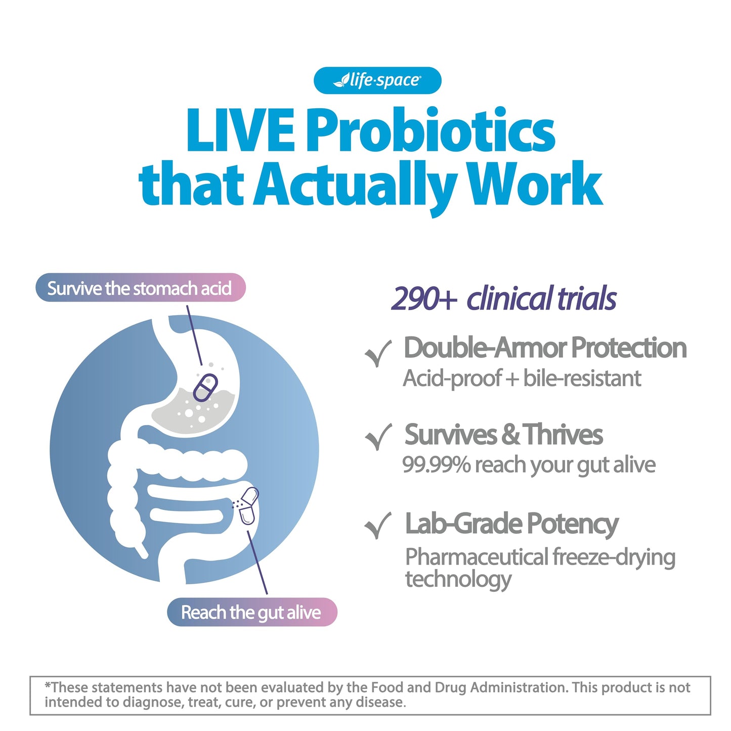 Life-Space Bowel Biotic Probiotics Capsule, 30 Count