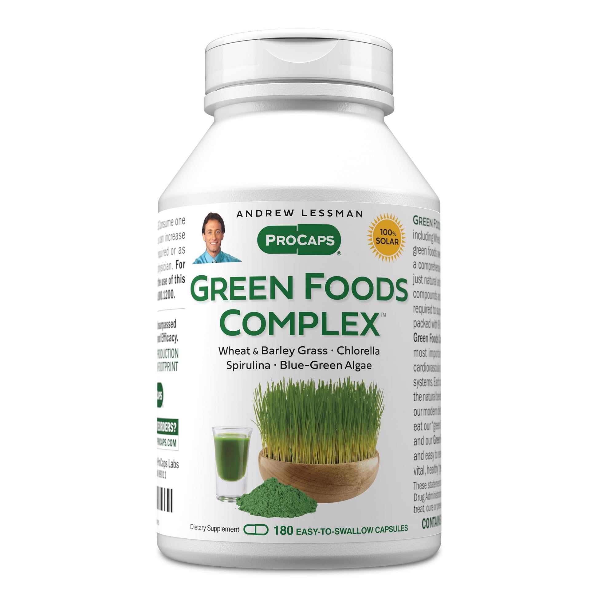 ANDREW LESSMAN Green Foods Complex Capsules 180