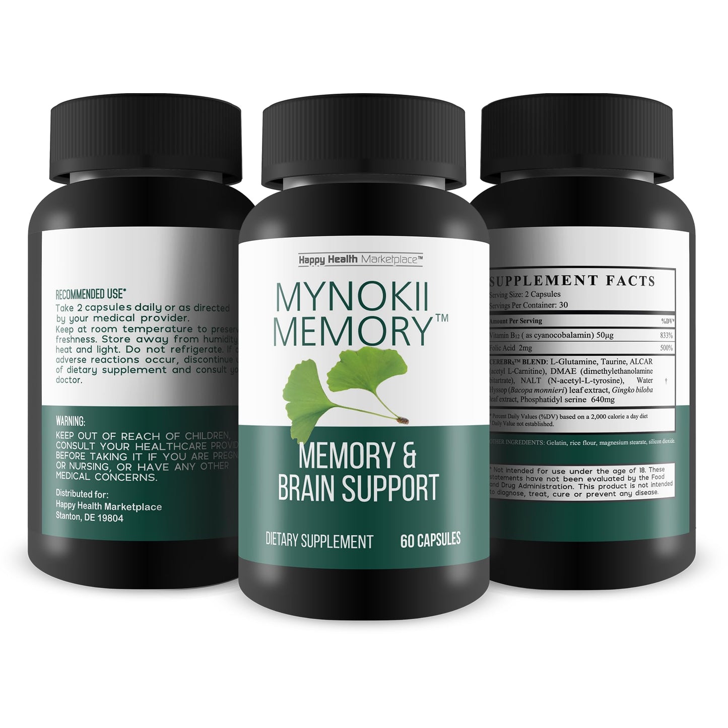 Happy Health Marketplace Mynokii Memory Capsule 1 Count