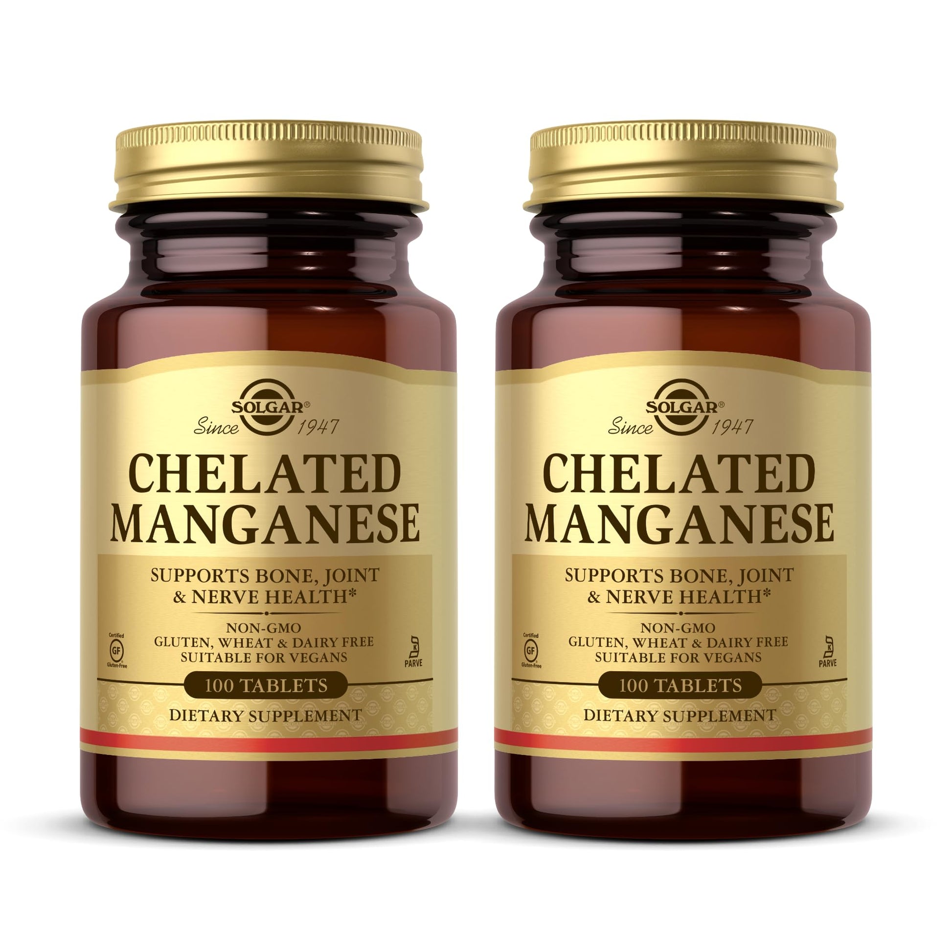 Solgar Chelated Manganese 100 Tablets