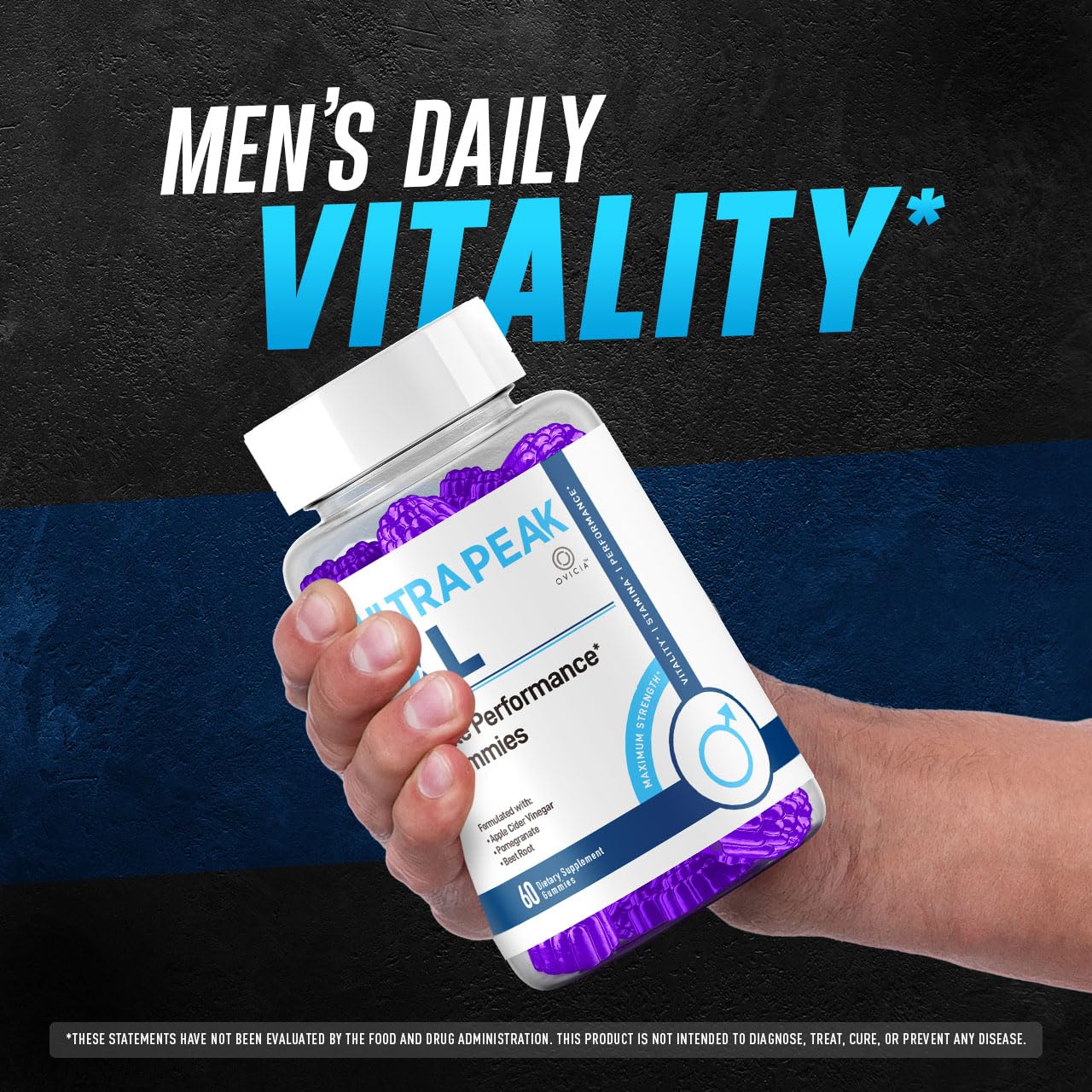 OVICIA Ultra Peak XL Advanced Formula Gummy 120 Gummies