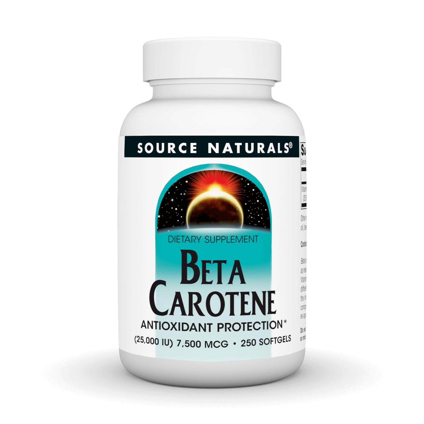 Source Naturals Beta Carotene Softgels 250